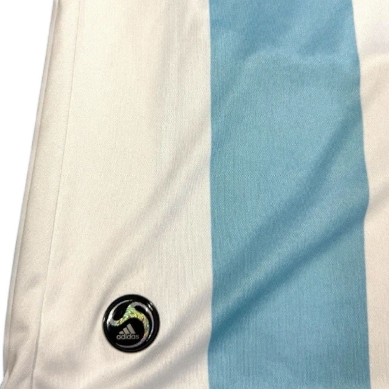 Adidas Argentina 2007-09 Home Football Shirt Soccer Jersey Adidas Size US L / EU 52-54 / 3 - 6 Thumbnail