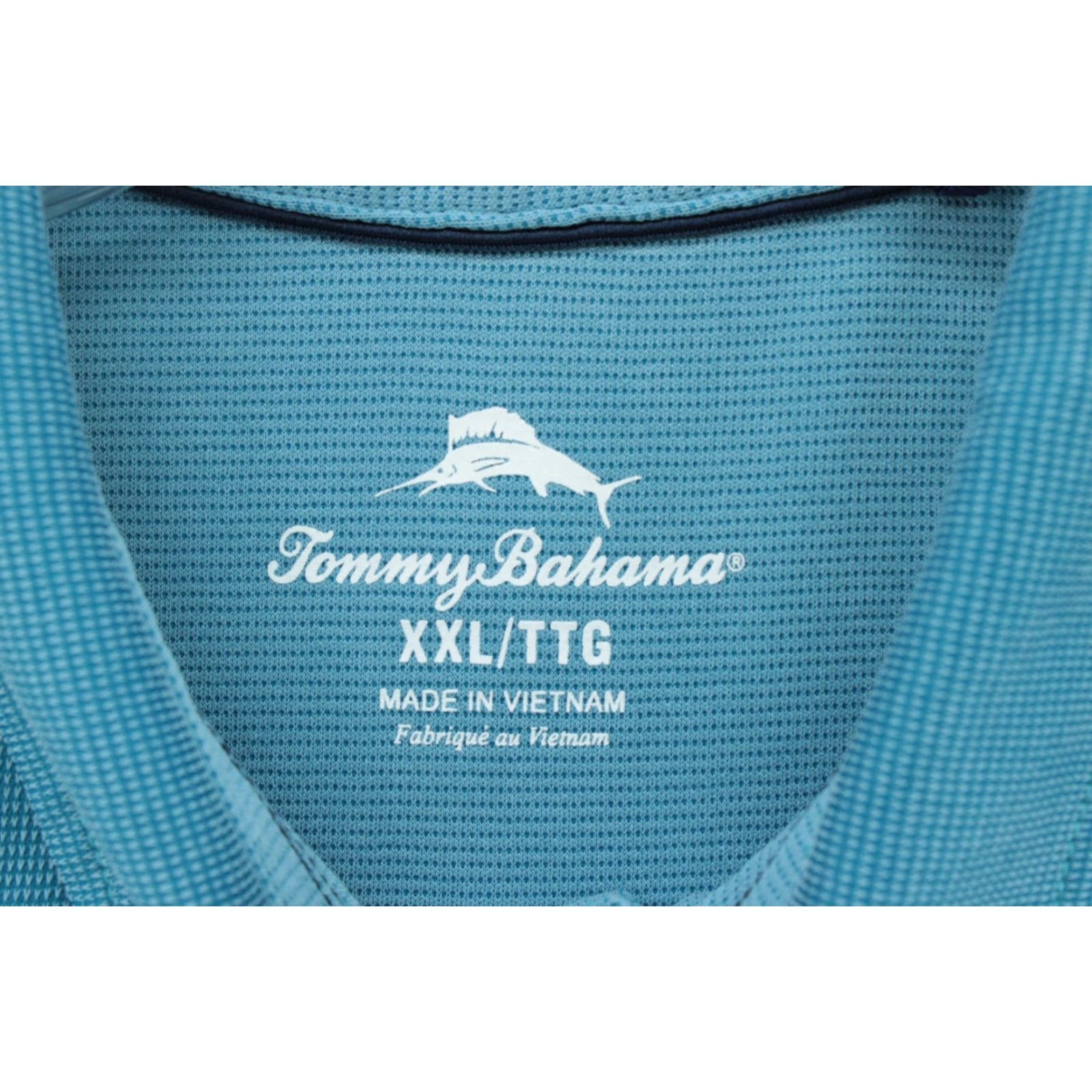 Tommy Bahama VINTAGE Tommy Bahama Polo Shirt Men's XXL Blue Tencel Beach Vacation Moisture Wicking Size US XXL / EU 58 / 5 - 4 Thumbnail