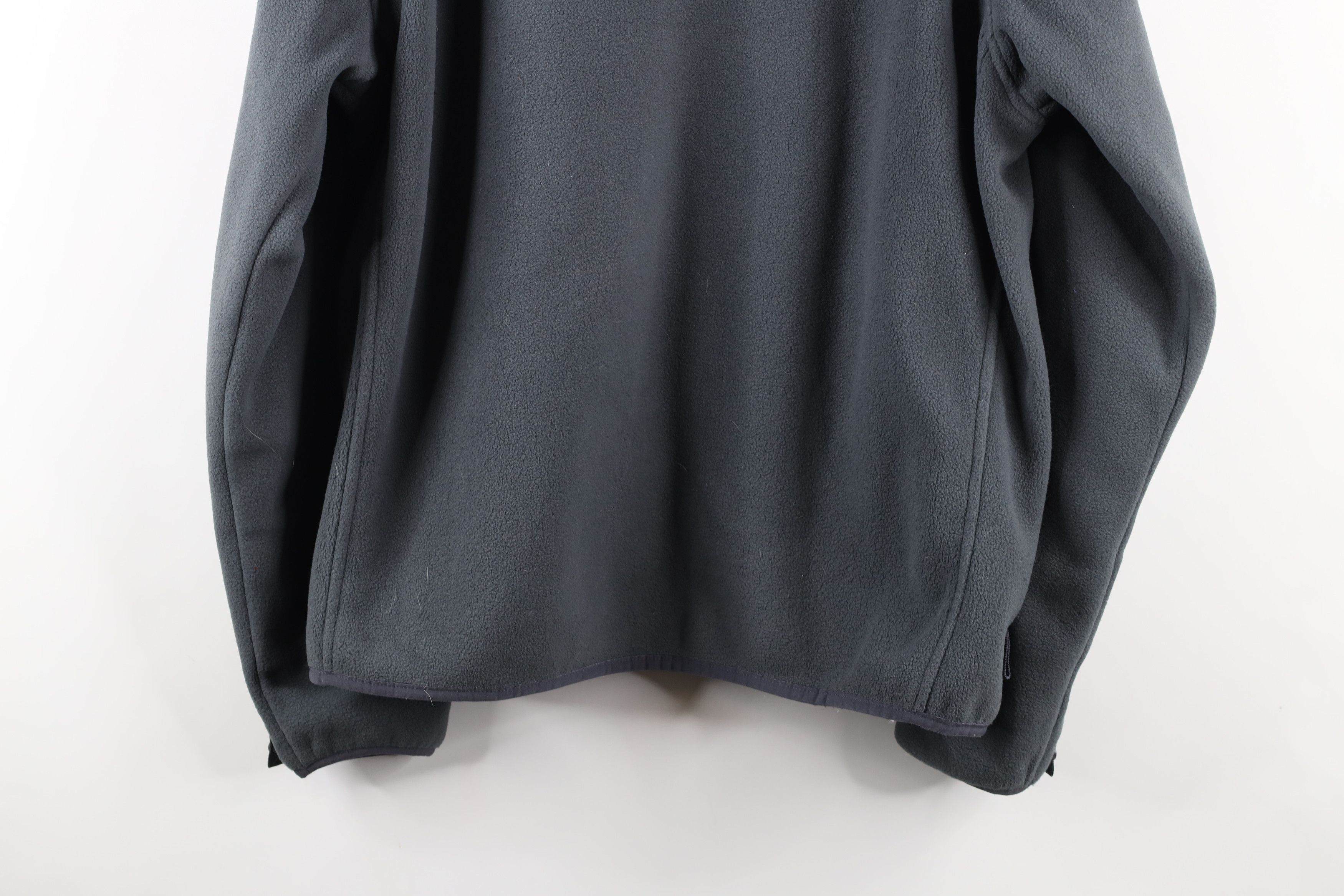 The North Face Vintage The North Face Spell Out Full Zip Fleece Jacket Gray Size US M / EU 48-50 / 2 - 11 Thumbnail