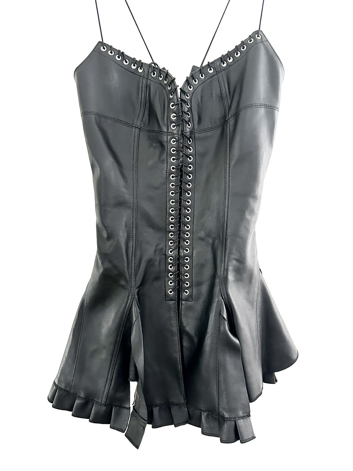 image of Ludovic De Saint Sernin Cleavage Dress in Black, Women's (Size Medium)