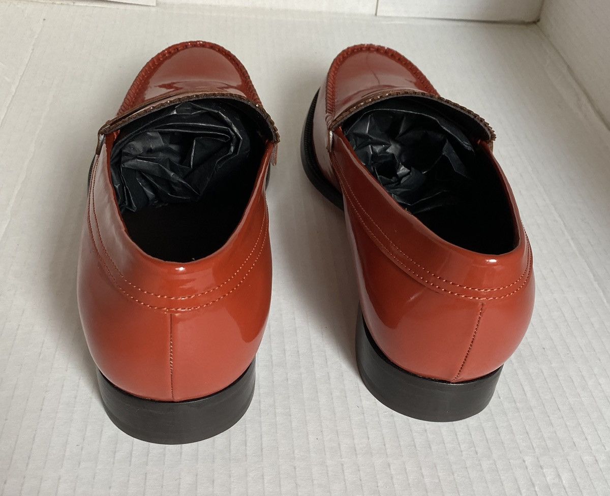 Dsquared2 Dsquared2 🇮🇹 atomic orange Vernice loafer 42 NEW Size US 9 / EU 42 - 9 Thumbnail