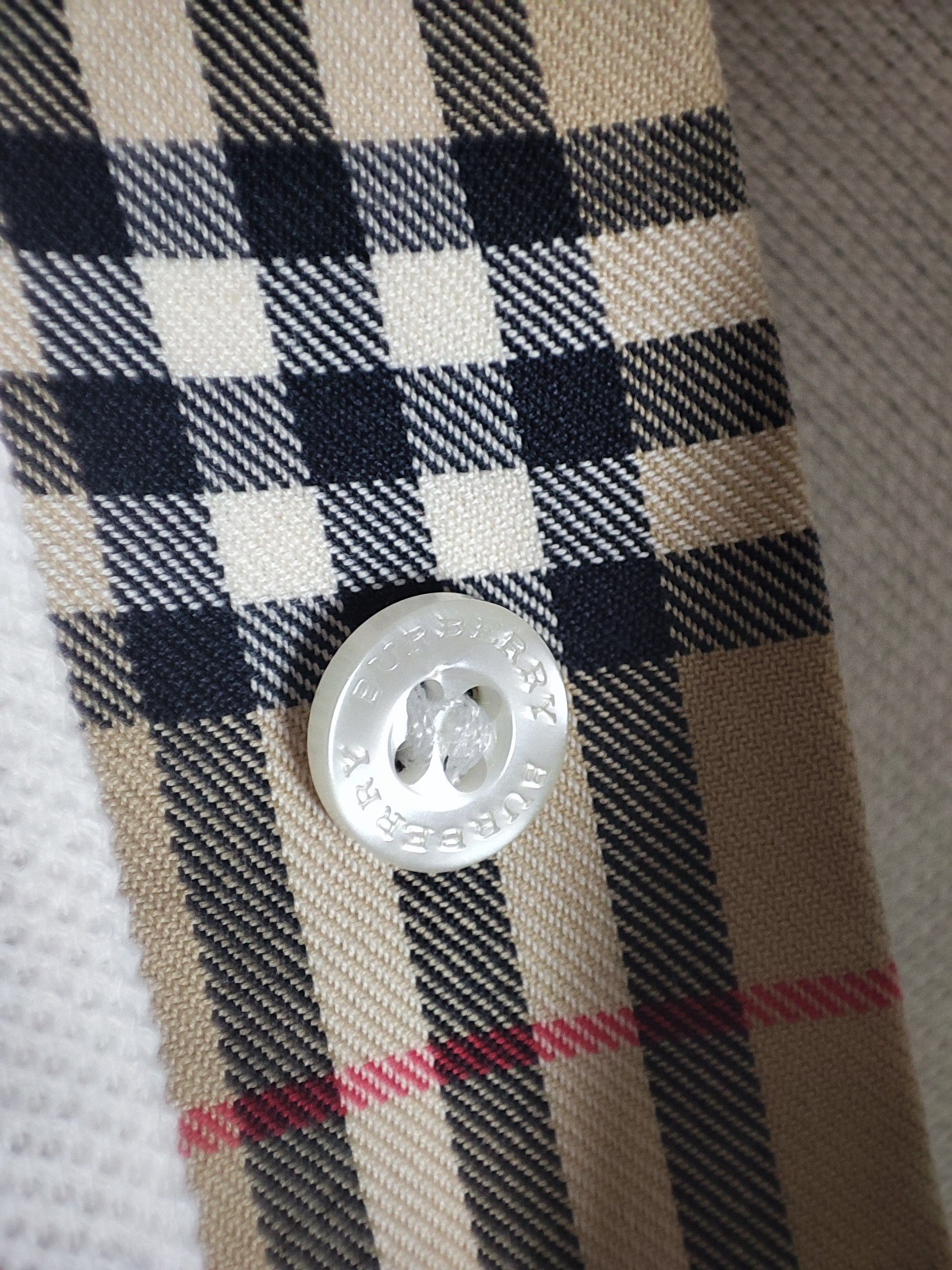 Burberry 🔥 Burberry Polo size XL White🔥 Size US XL / EU 56 / 4 - 4 Thumbnail