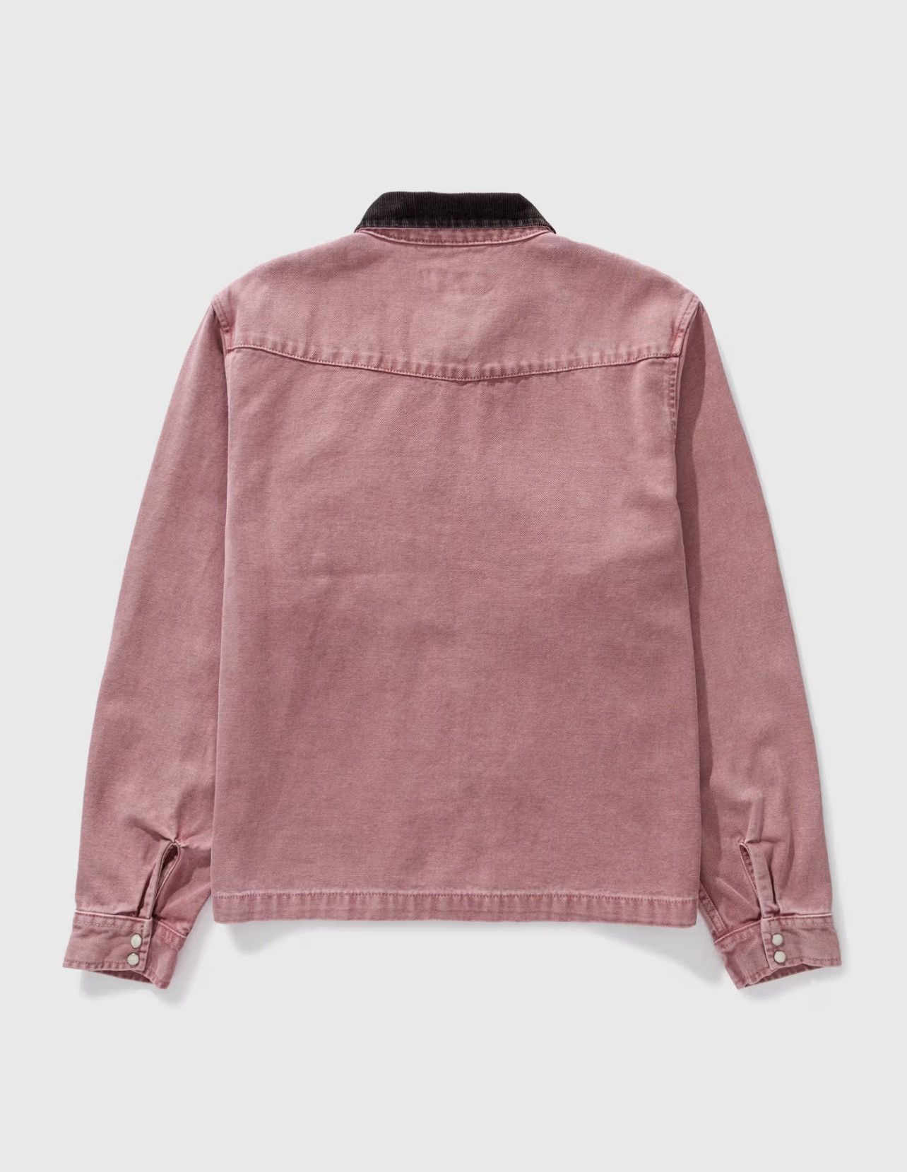 Stussy Stussy Pink Washed Canvas Work Shirt Small Size US S / EU 44-46 / 1 - 2 Thumbnail