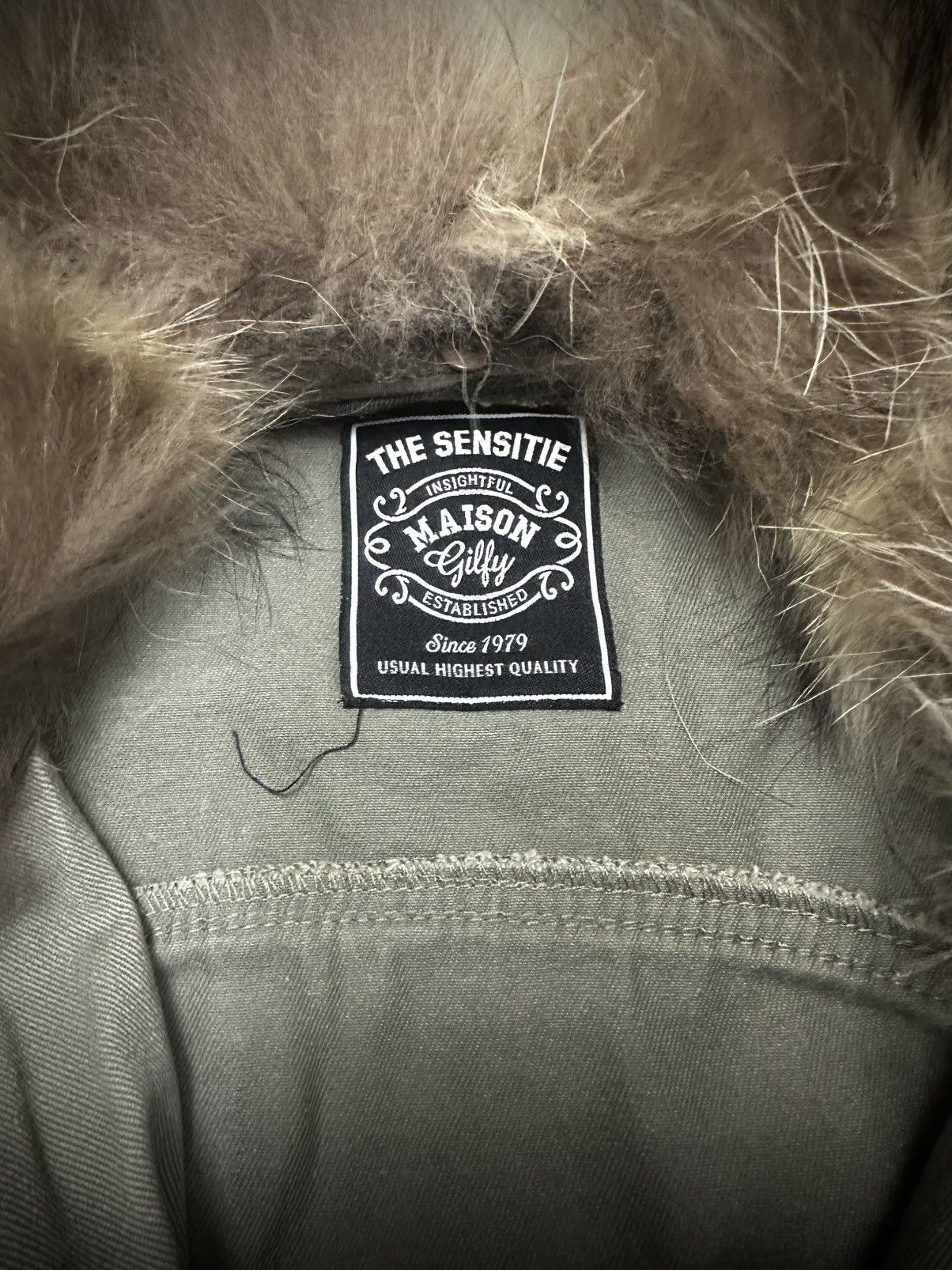 Japanese Brand 💥rare💥 maison gilly faux fur military lgb x goa jacket Size US M / EU 48-50 / 2 - 7 Thumbnail