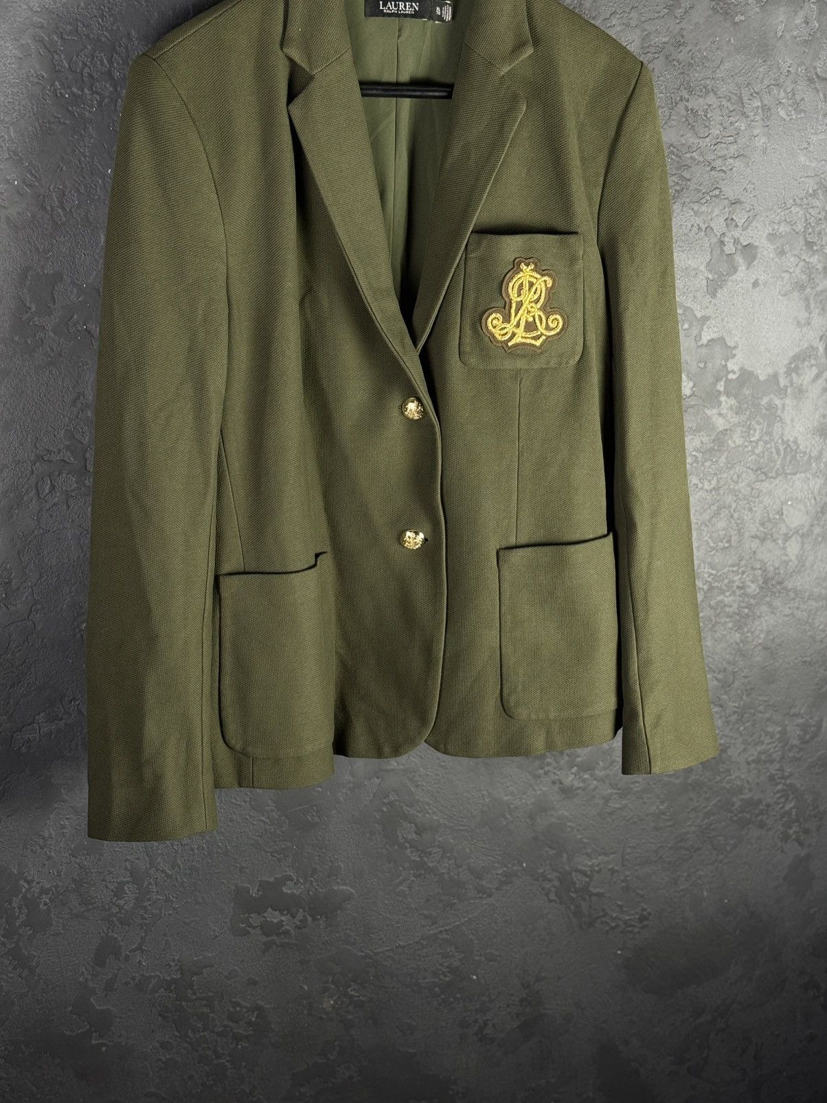 Lauren Ralph Lauren Lauren Ralph Lauren Women's Patch Jacquard Bullion Blazer Size XL / US 12-14 / IT 48-50 - 3 Thumbnail