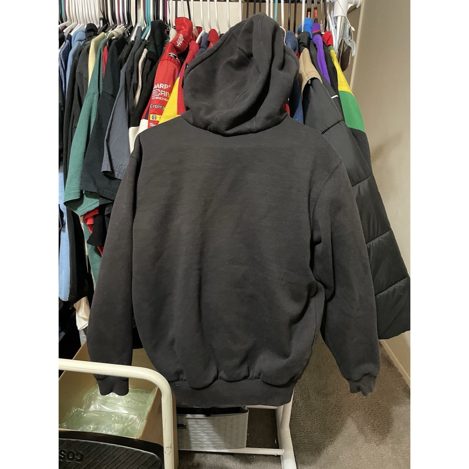 Carhartt Size S-Carhartt Mens Thermal Lined Heavyweight Zipup Hoodie Size US S / EU 44-46 / 1 - 2 Thumbnail