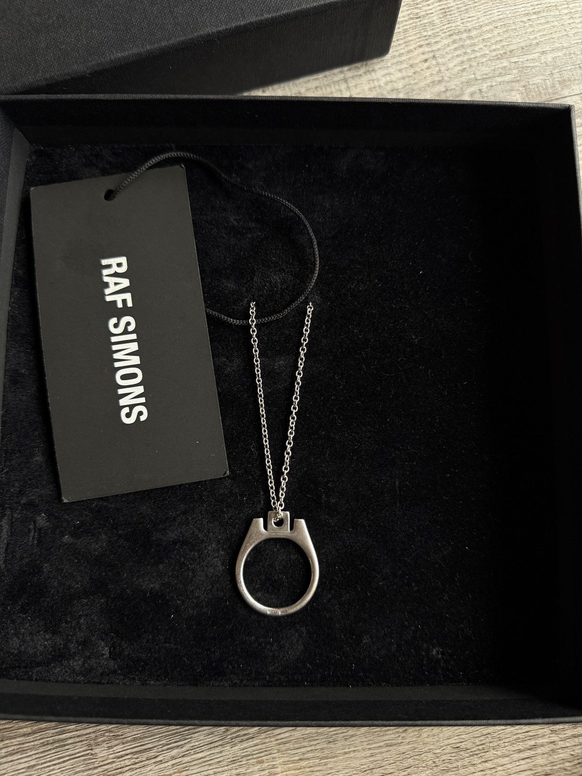 Raf Simons Soda Can Tab Necklace Silver Sterling Charm pendant Size ONE SIZE - 5 Thumbnail