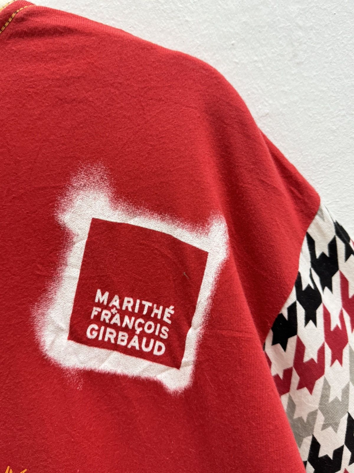 Marithe + Francois Girbaud Vintage Rare Marithe Francois Girbaud Paris New York Tee Size US L / EU 52-54 / 3 - 10 Thumbnail