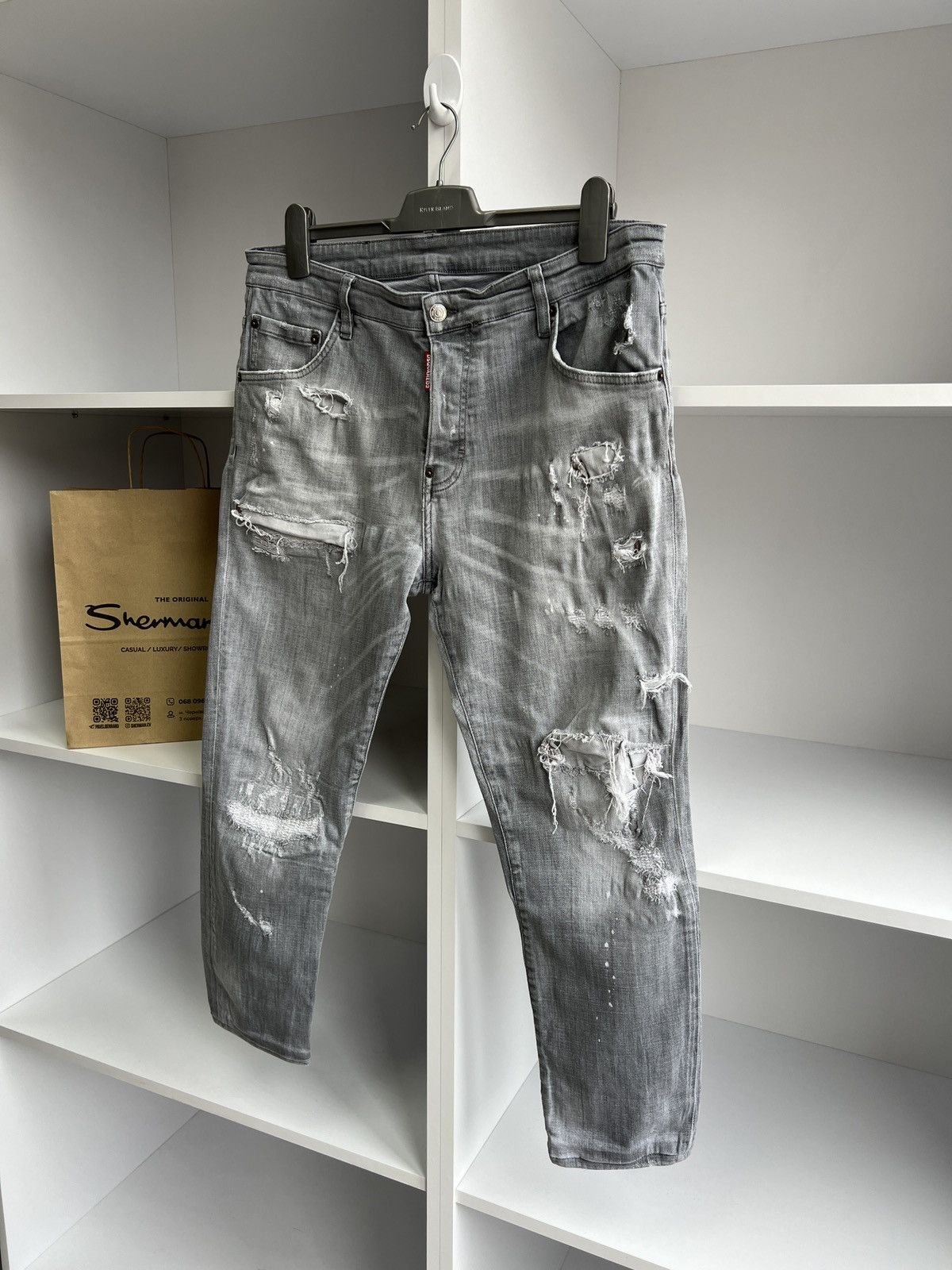 Dsquared2 × Vintage Vintage Dsquared2 Luxury Pants Size US 33 - 3 Thumbnail