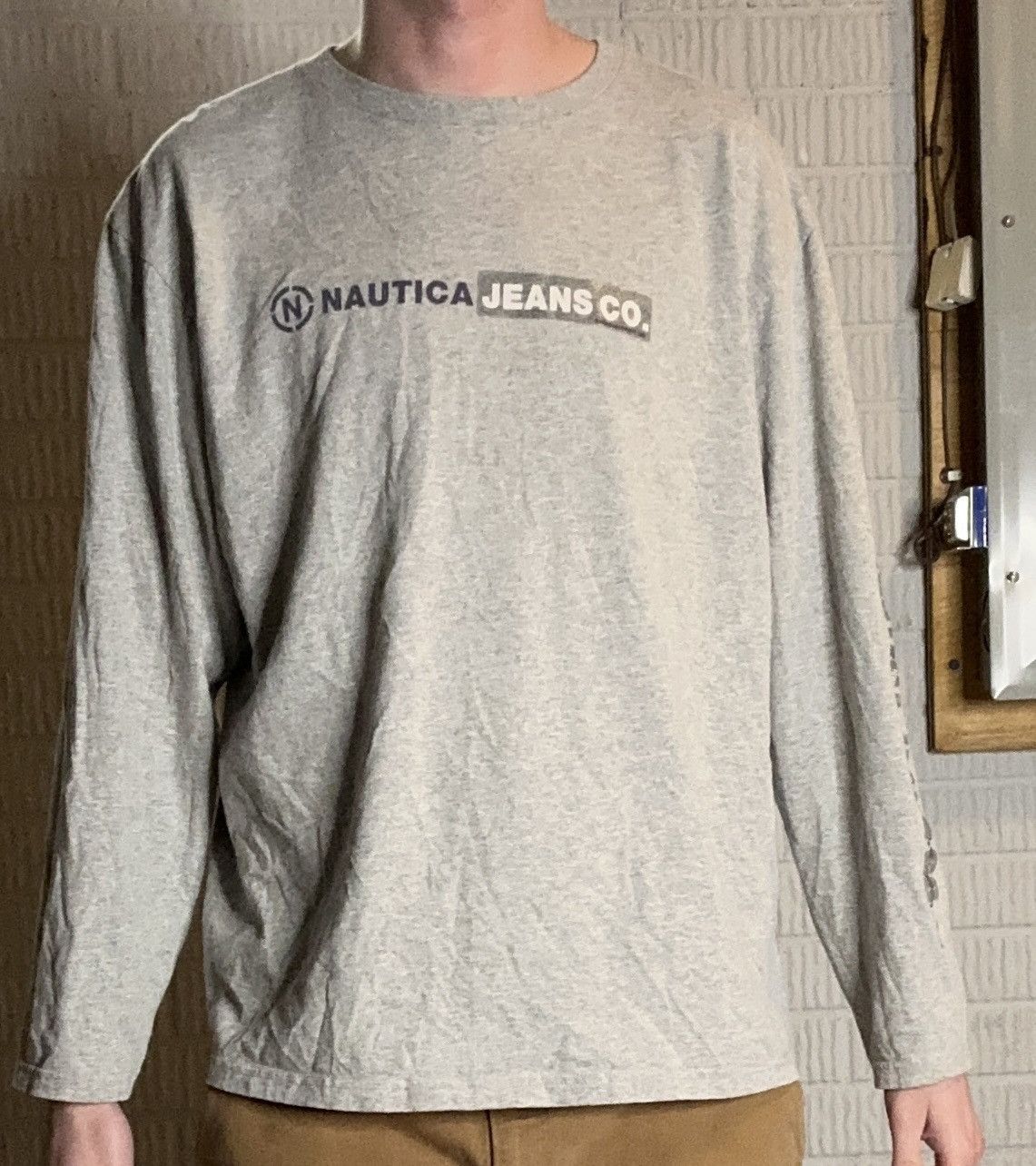 Nautica Vintage 90s Made In USA Nautica Long Sleeve Shirt Size US XL / EU 56 / 4 - 1 Thumbnail