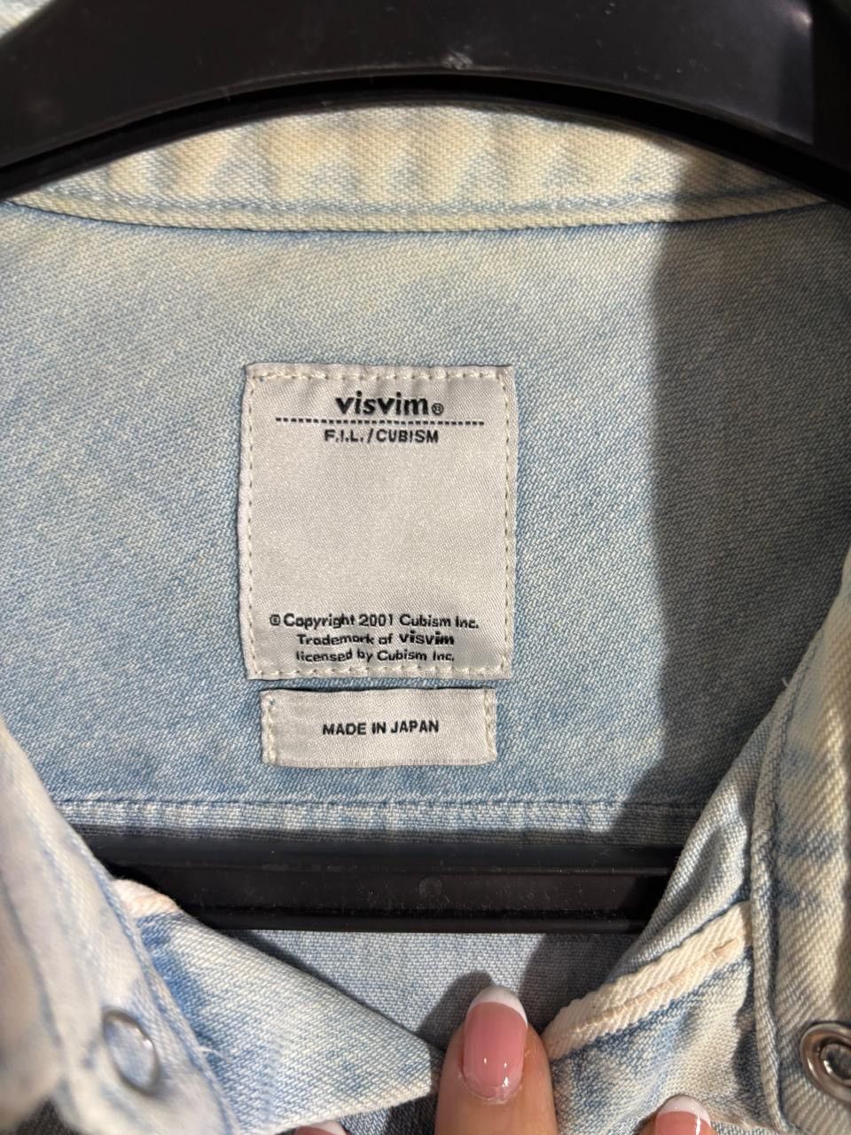 Visvim Visvim Social Sculpture DMGD Western Shirt medium Size US M / EU 48-50 / 2 - 2 Thumbnail
