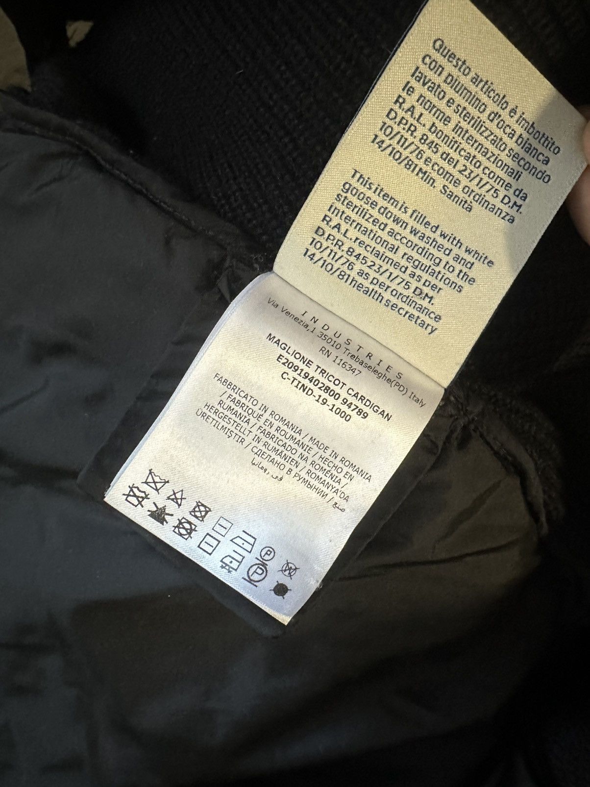 Moncler Moncler Padded Wool Hoodie Size US M / EU 48-50 / 2 - 10 Thumbnail
