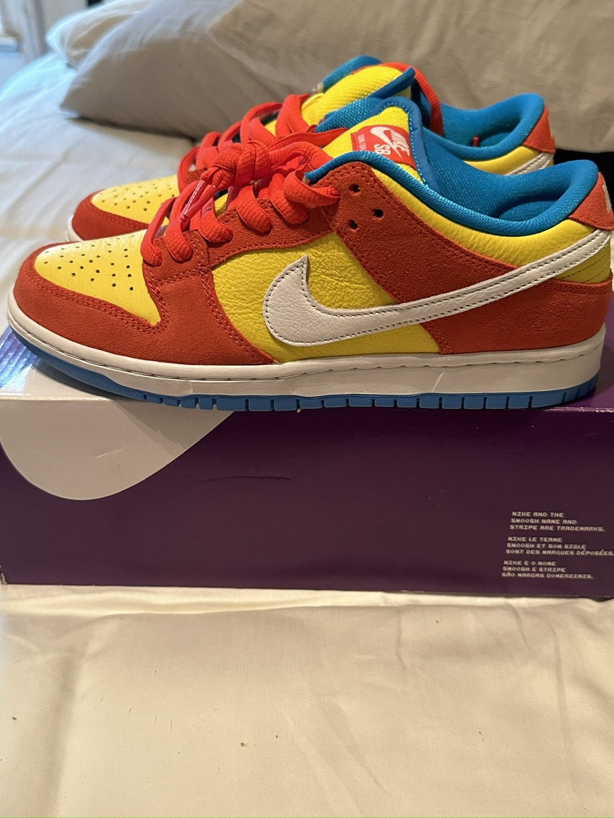 Nike Nike sb dunks bart Simpson Size US 8 / EU 41 - 4 Thumbnail