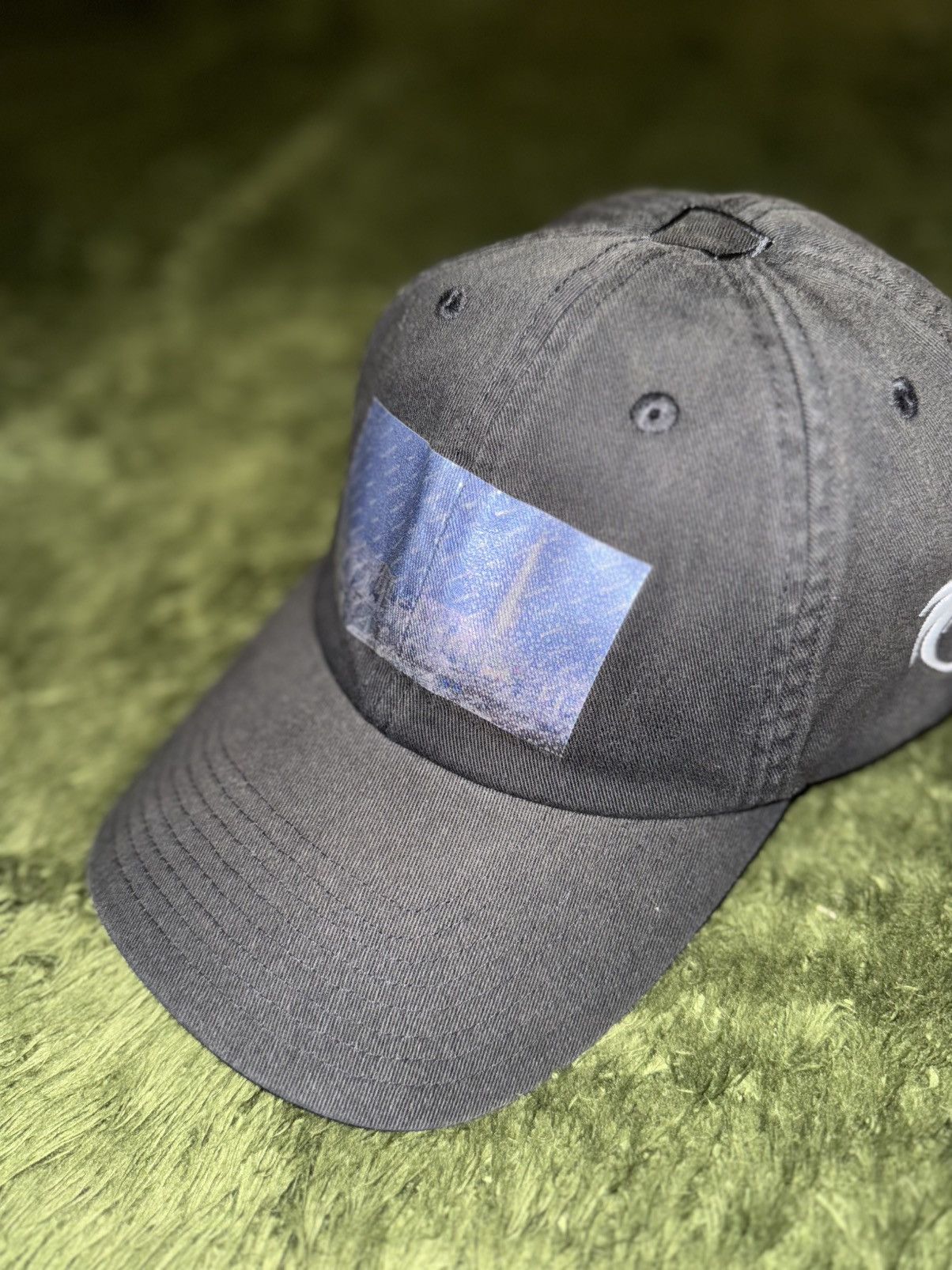 032c [OS] 032C Seoul Exclusive Washed Cap – Black Size ONE SIZE - 2 Thumbnail