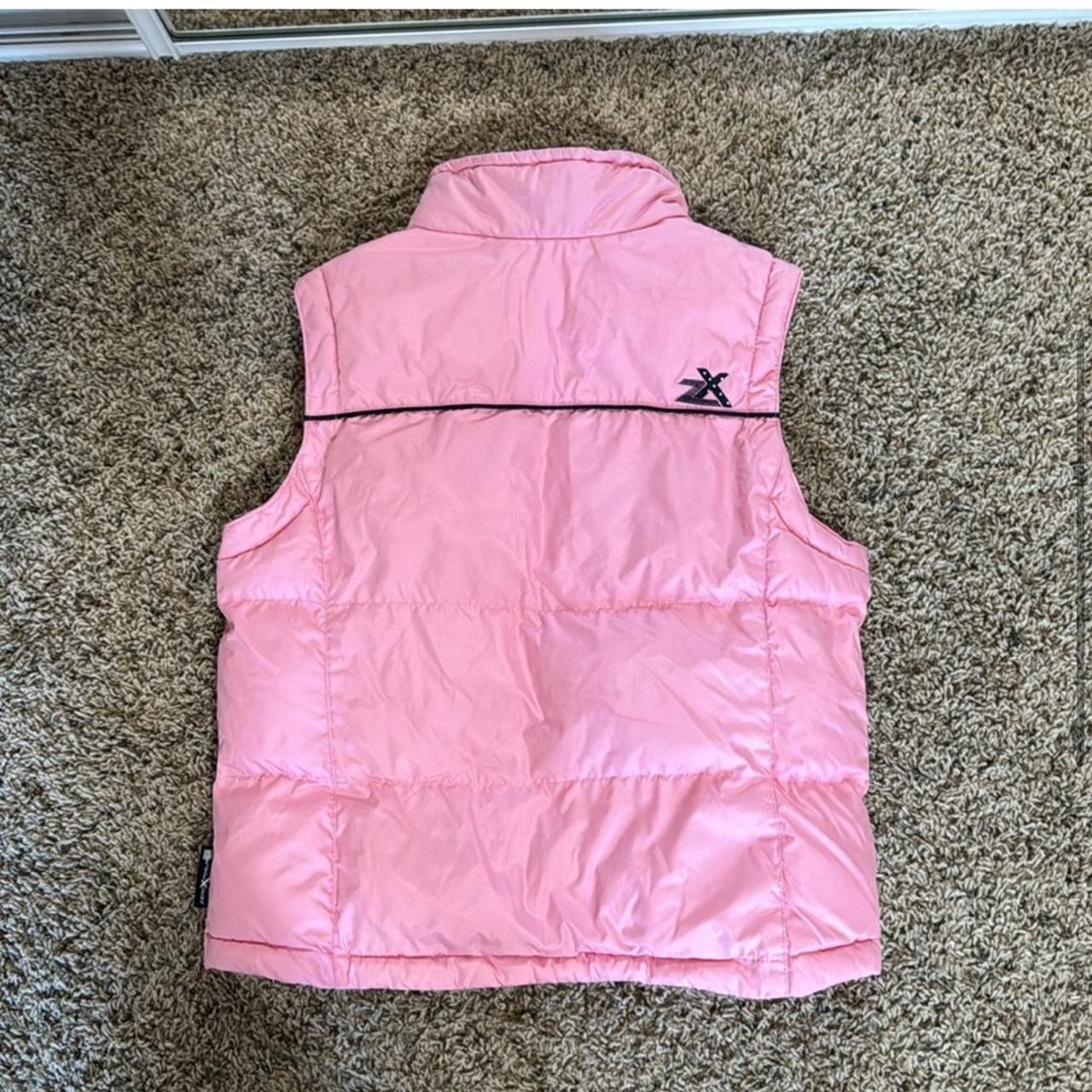 Vintage × ZeroXposur Y2K Pink Puffer Vest Size XS / US 0-2 / IT 36-38 - 2 Thumbnail