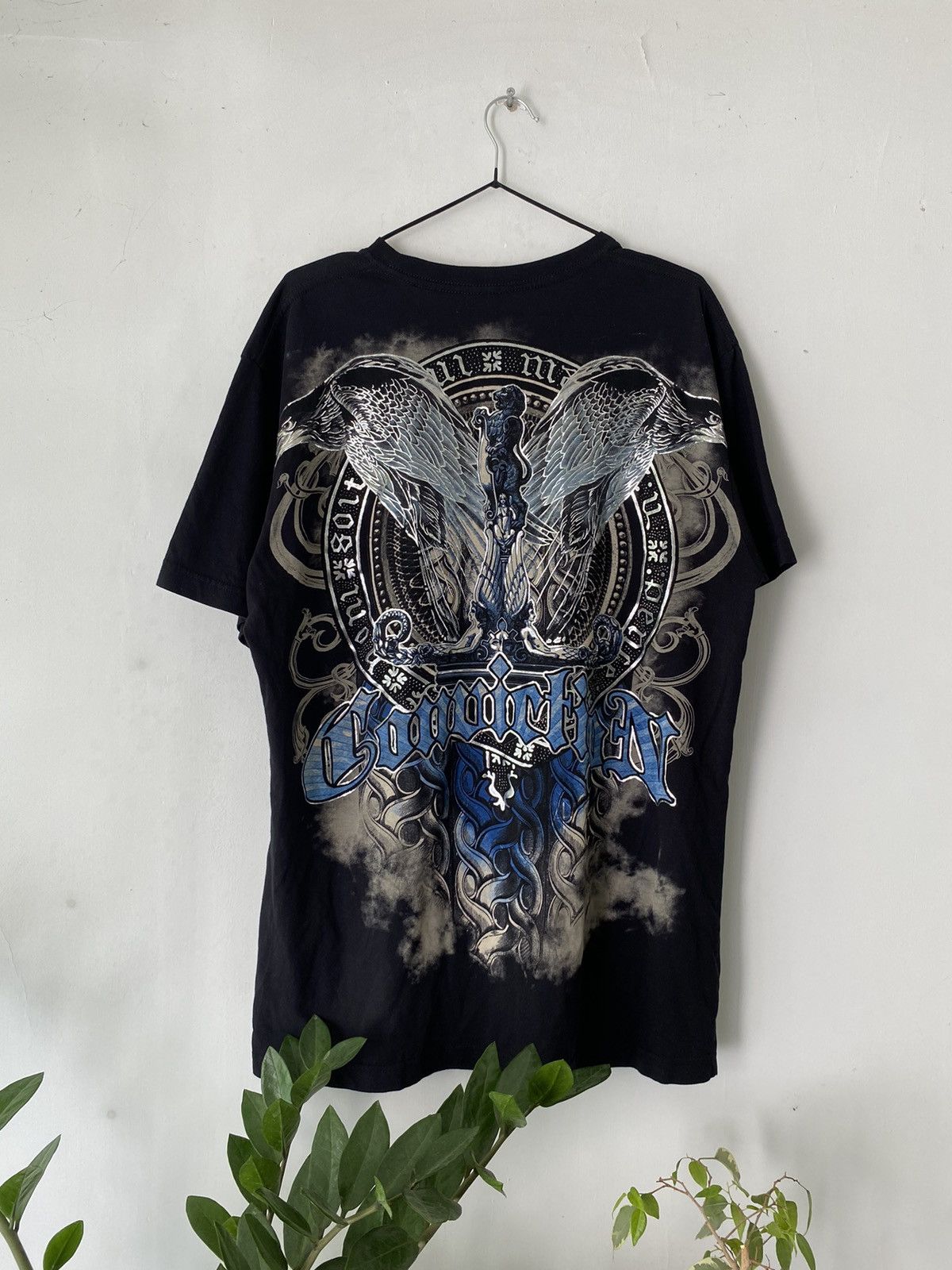Affliction × Vintage Vintage Konflic T-shirt Affliction Style Size US L / EU 52-54 / 3 - 1 Thumbnail