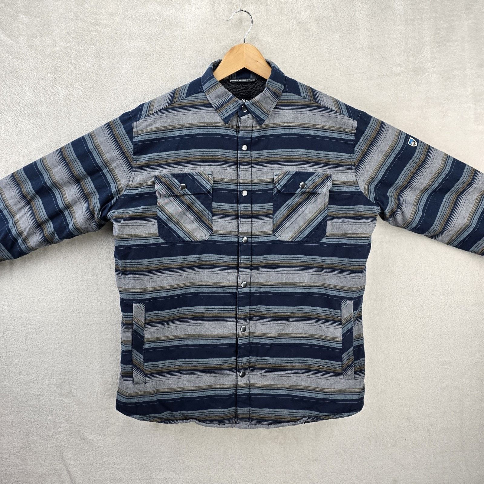 Kuhl Kuhl Joyrydr Shirt Jacket Large Shacket Fleece Lined Flannel Size US L / EU 52-54 / 3 - 2 Thumbnail