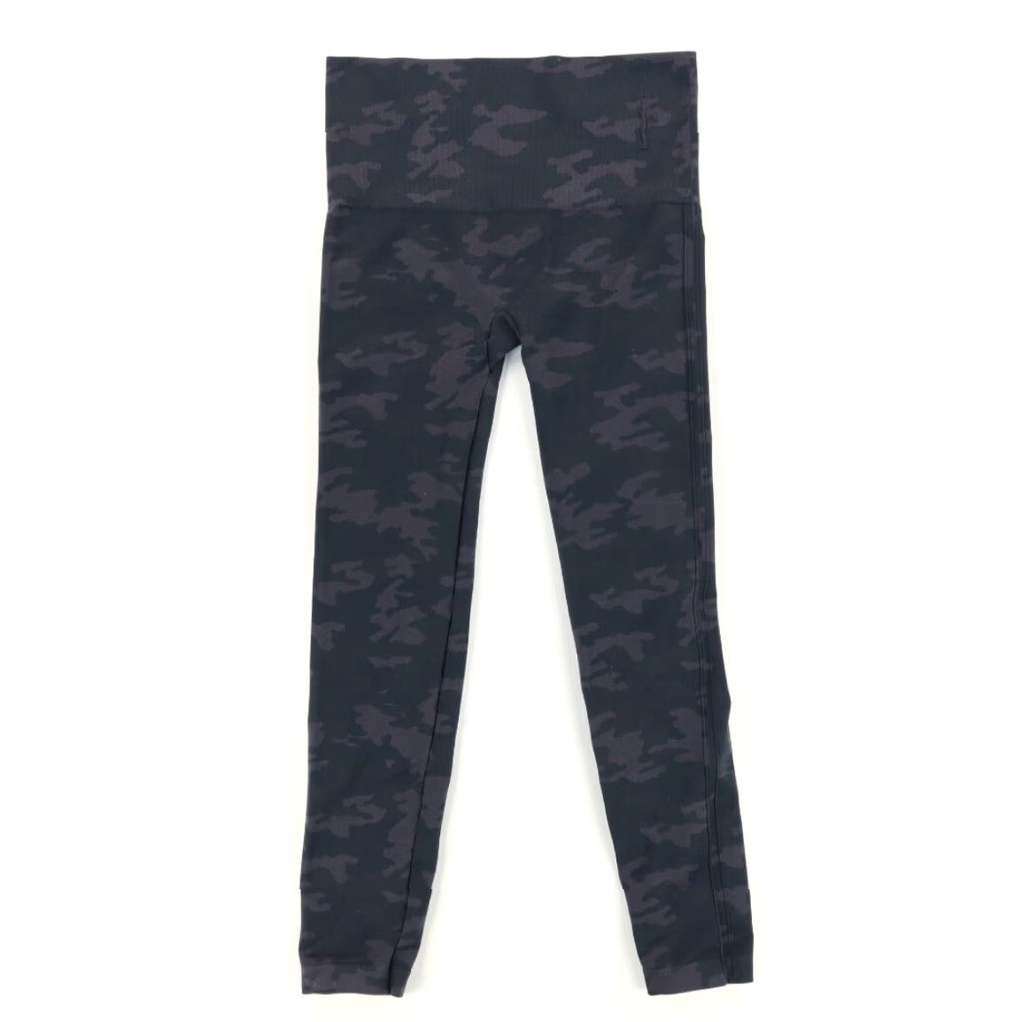 Spanx Spanx 24" HR Crop Nylon Woven Leggings Pants Green Camouflage Women's L Size 36" / US 14 / IT 50 - 4 Thumbnail