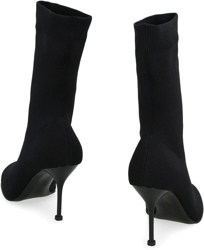 Alexander McQueen o1y0225 Ankle Boots in Black Size US 8.5 / IT 38.5 - 3 Thumbnail