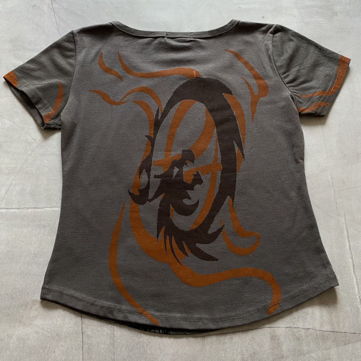 Hysteric Glamour RARE Custo Barcelona Cop Copine Style Dragon Y2K T Shirt Size S / US 4 / IT 40 - 9 Thumbnail