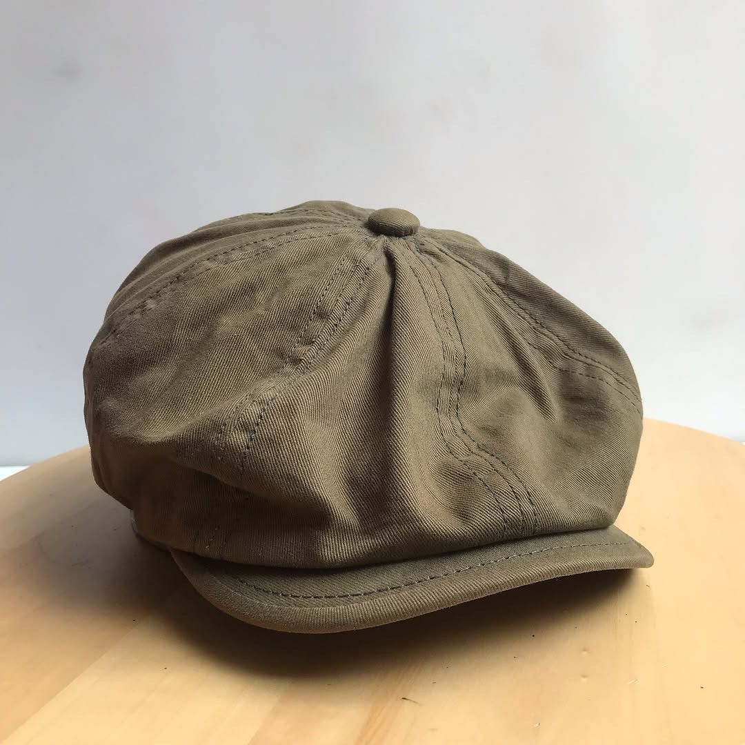 Ben Sherman × Designer × Other UK BEN SHERMAN newsboy cap Gatsby BAKER BOY CAP Military GreeN Size ONE SIZE - 8 Thumbnail