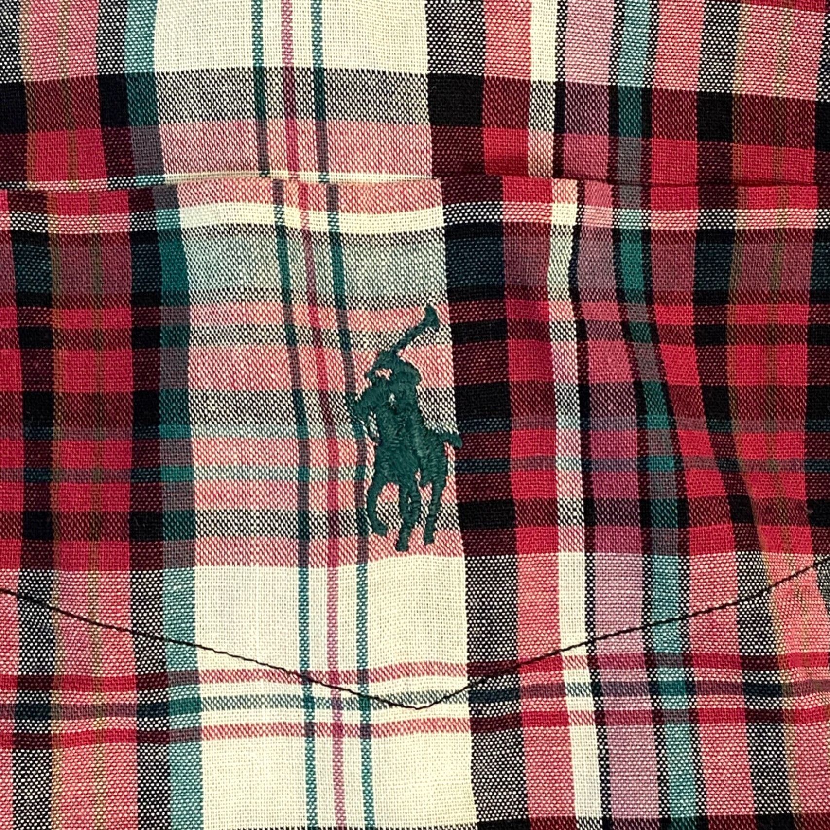 Ralph Lauren Ralph Lauren Shirt Mens L Blaire Button-Down Plaid Lightweight Cotton Twill Size US L / EU 52-54 / 3 - 4 Thumbnail