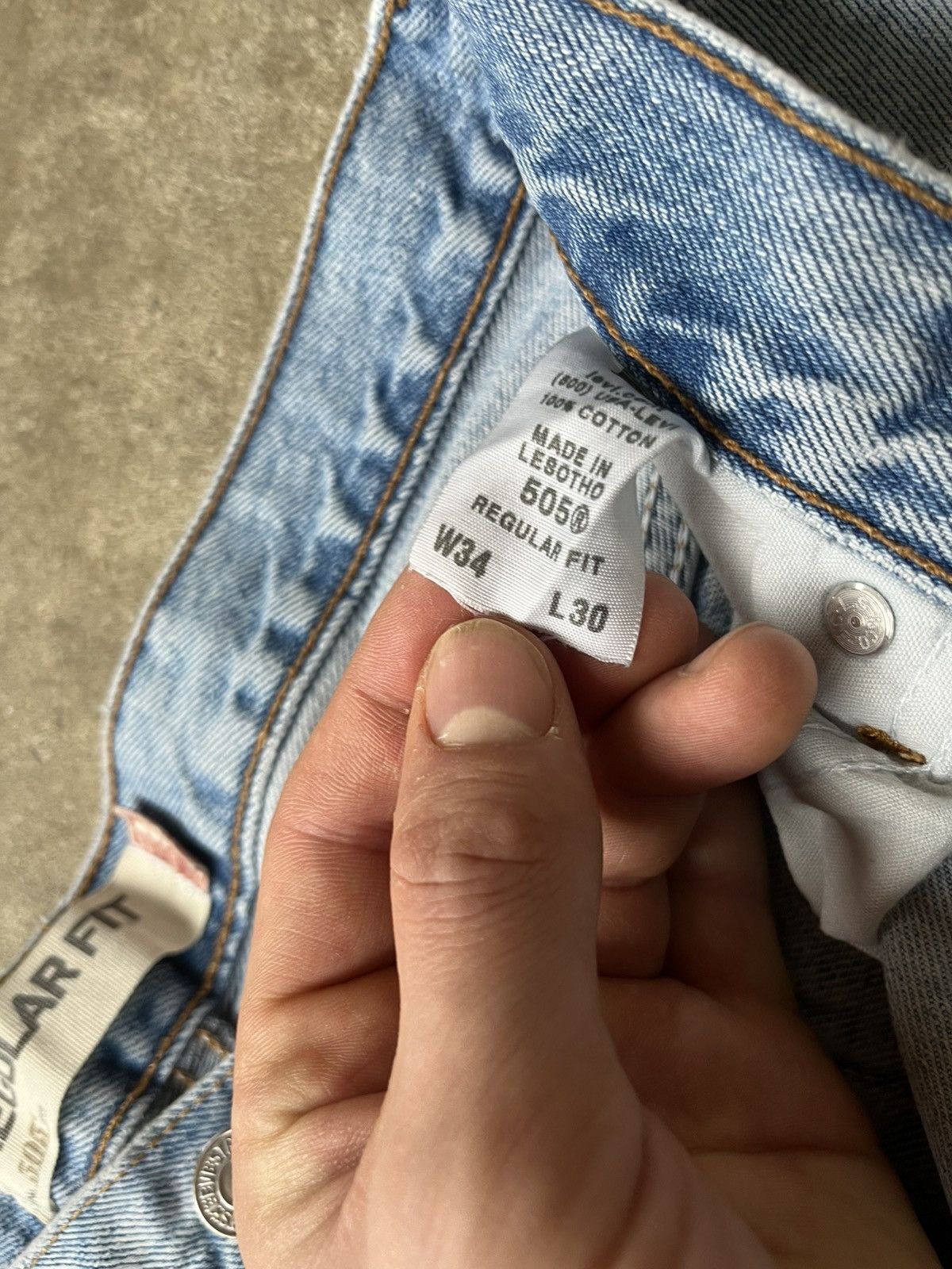 Levi's Baggy Y2K Levi’s Jeans Size US 30 / EU 46 - 4 Thumbnail
