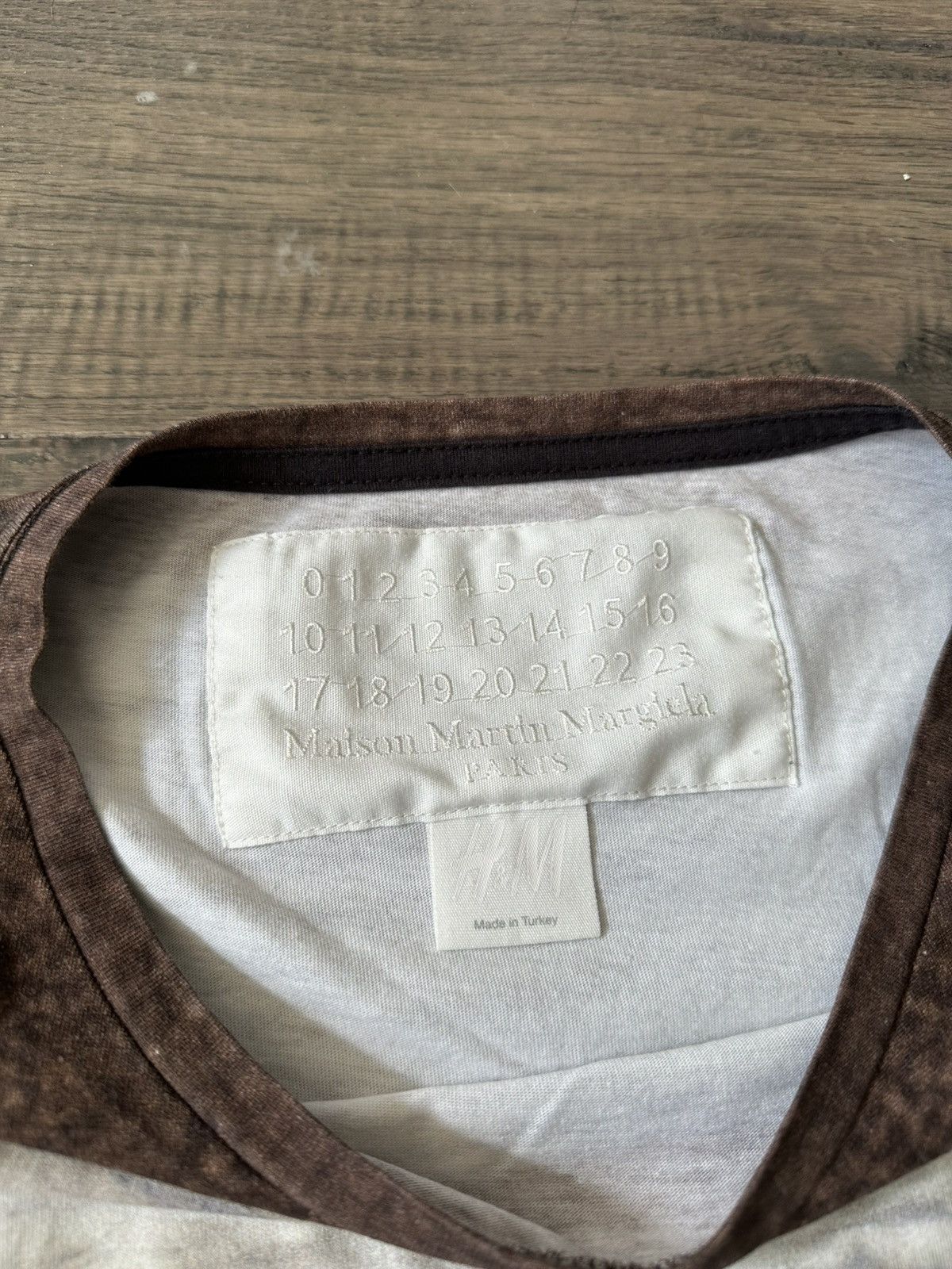 H&M × Maison Margiela Maison Margiela Long Sleeve T-Shirt Sweater Print 2012 Size US L / EU 52-54 / 3 - 2 Thumbnail