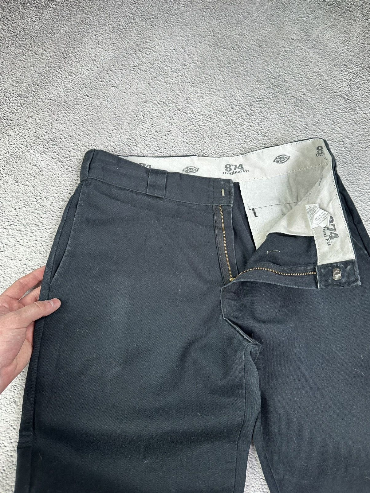 Dickies × Vintage Vintage Dickies 874 Baggy Fit Faded Distressed Y2K Style Size US 34 / EU 50 - 9 Thumbnail
