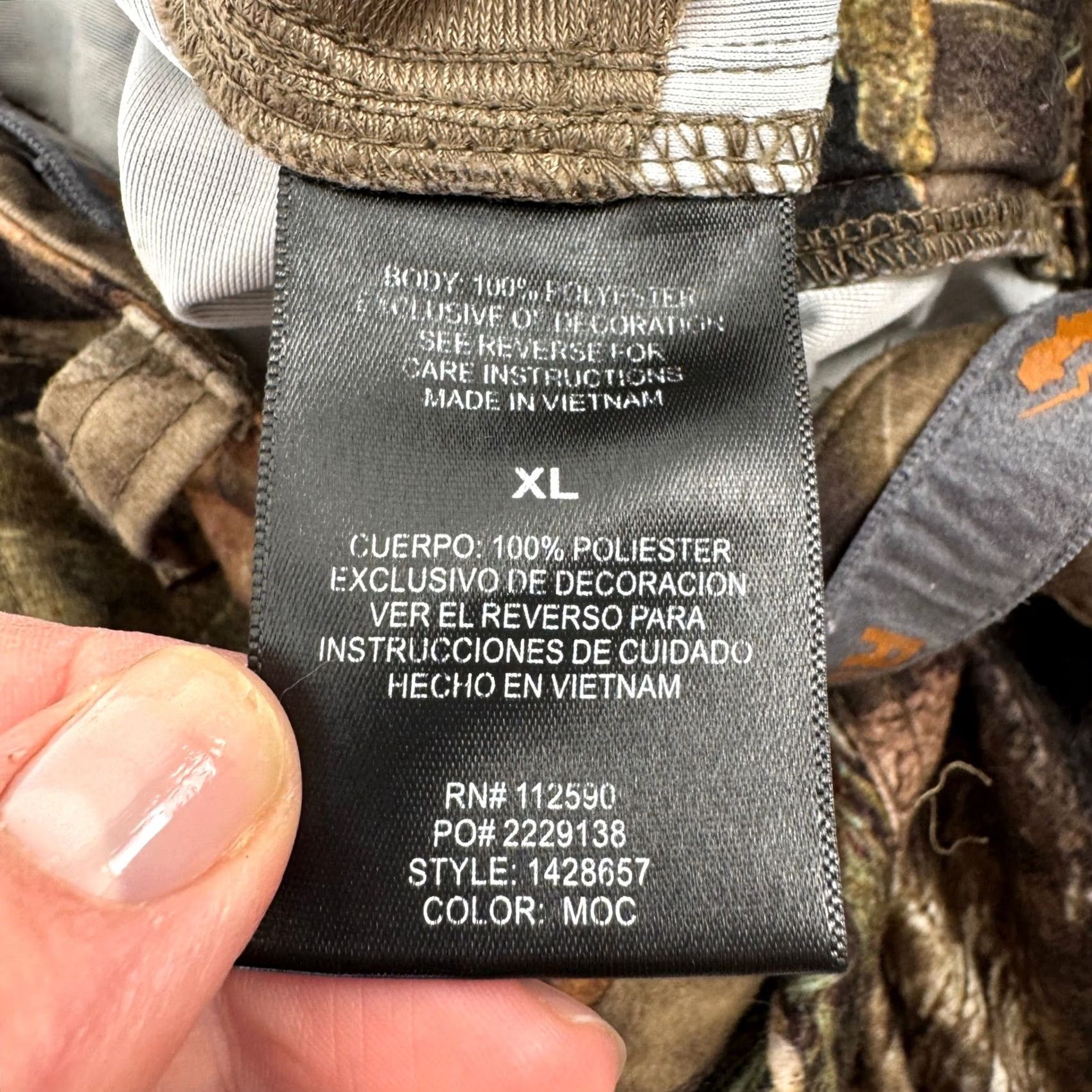 Realtree Rustic Ridge Womens XL Realtree Edge All Season Hunting Pants Camo Size 40" / US 18 - 7 Thumbnail