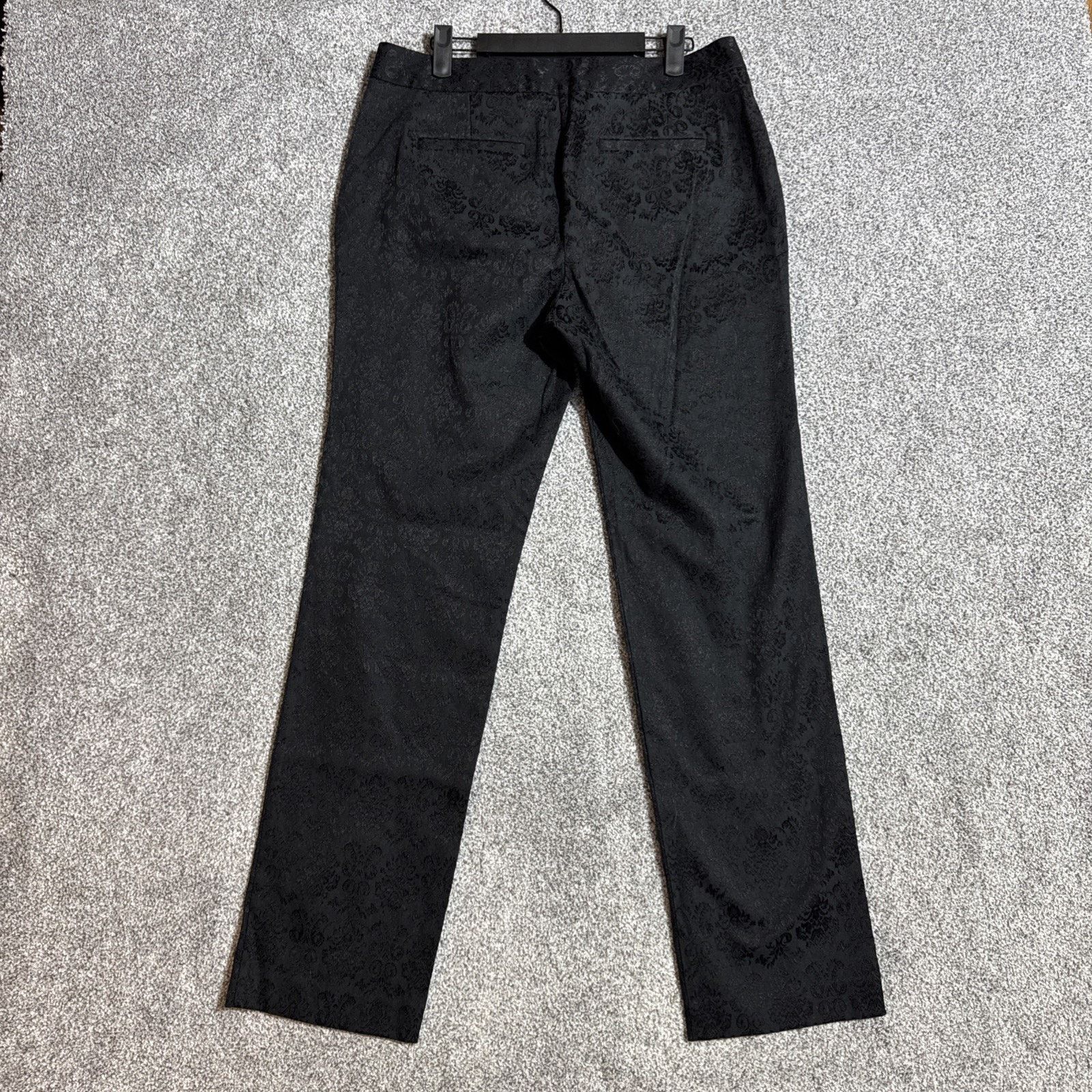 Other Dana Buchman Pants Women Size 8 Goth Romantic Jacquard Size 30" / US 8 / IT 44 - 6 Thumbnail