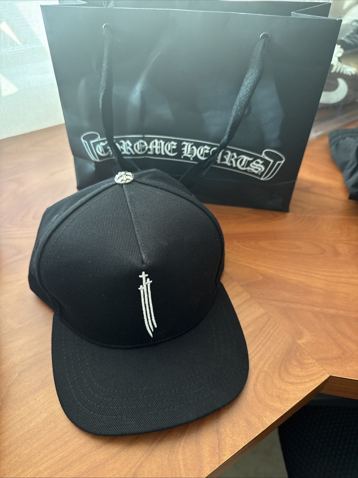 Chrome Hearts Chrome Hearts RS3 BaseBall Hat Size ONE SIZE - 1 Thumbnail