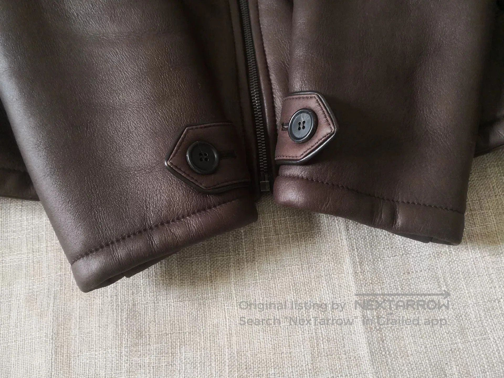 Prada Prada Men's Brown Shearling Jacket. Size US M / EU 48-50 / 2 - 8 Thumbnail