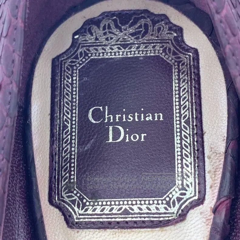 Dior Dior Purple snake pattern pointed toe thin heel high heels Size US 6 / IT 36 - 8 Thumbnail