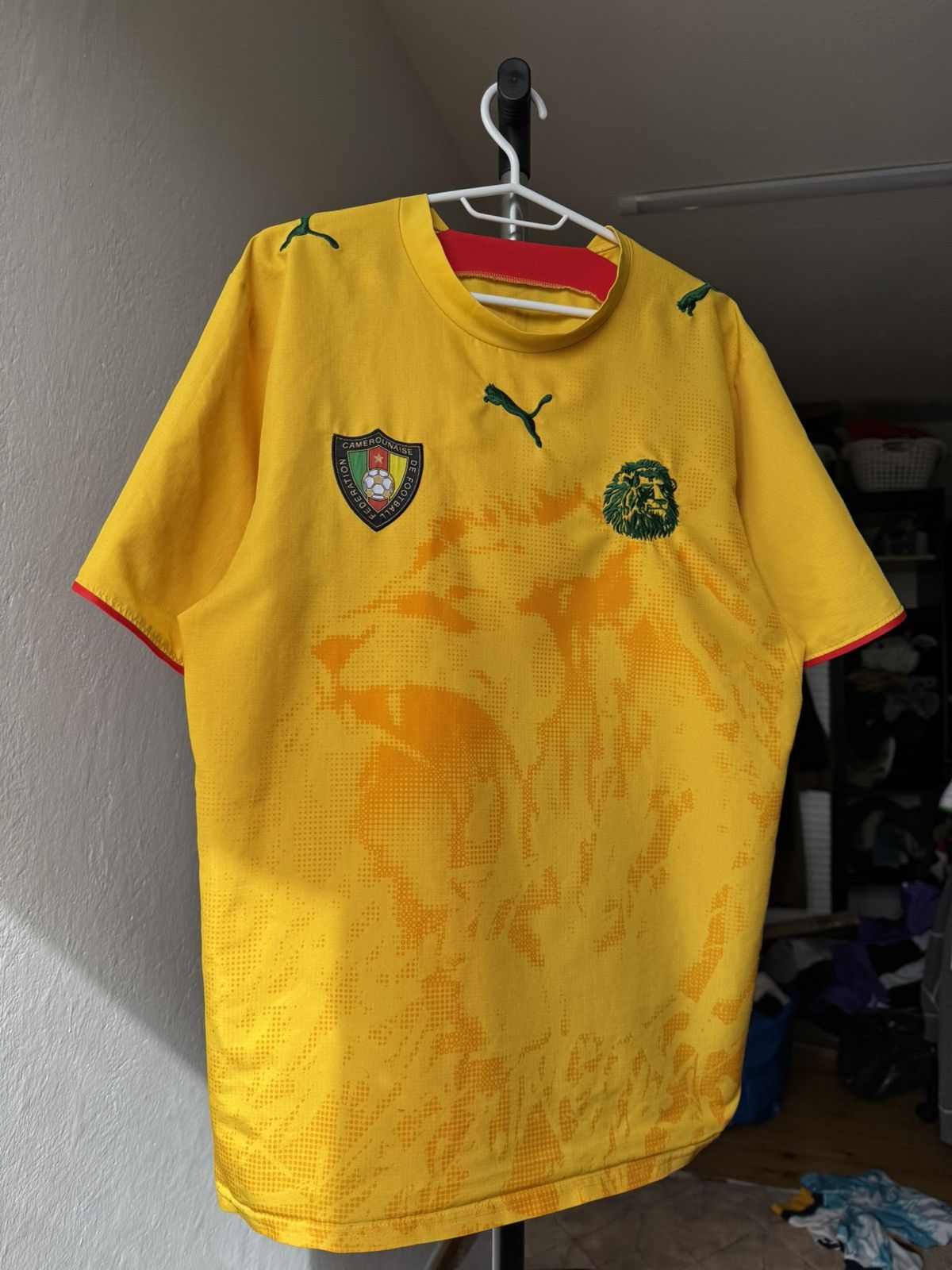Puma × Vintage Vintage Cameroon Puma 2006 World Africa Cup Away L Soccer Size US L / EU 52-54 / 3 - 20 Thumbnail