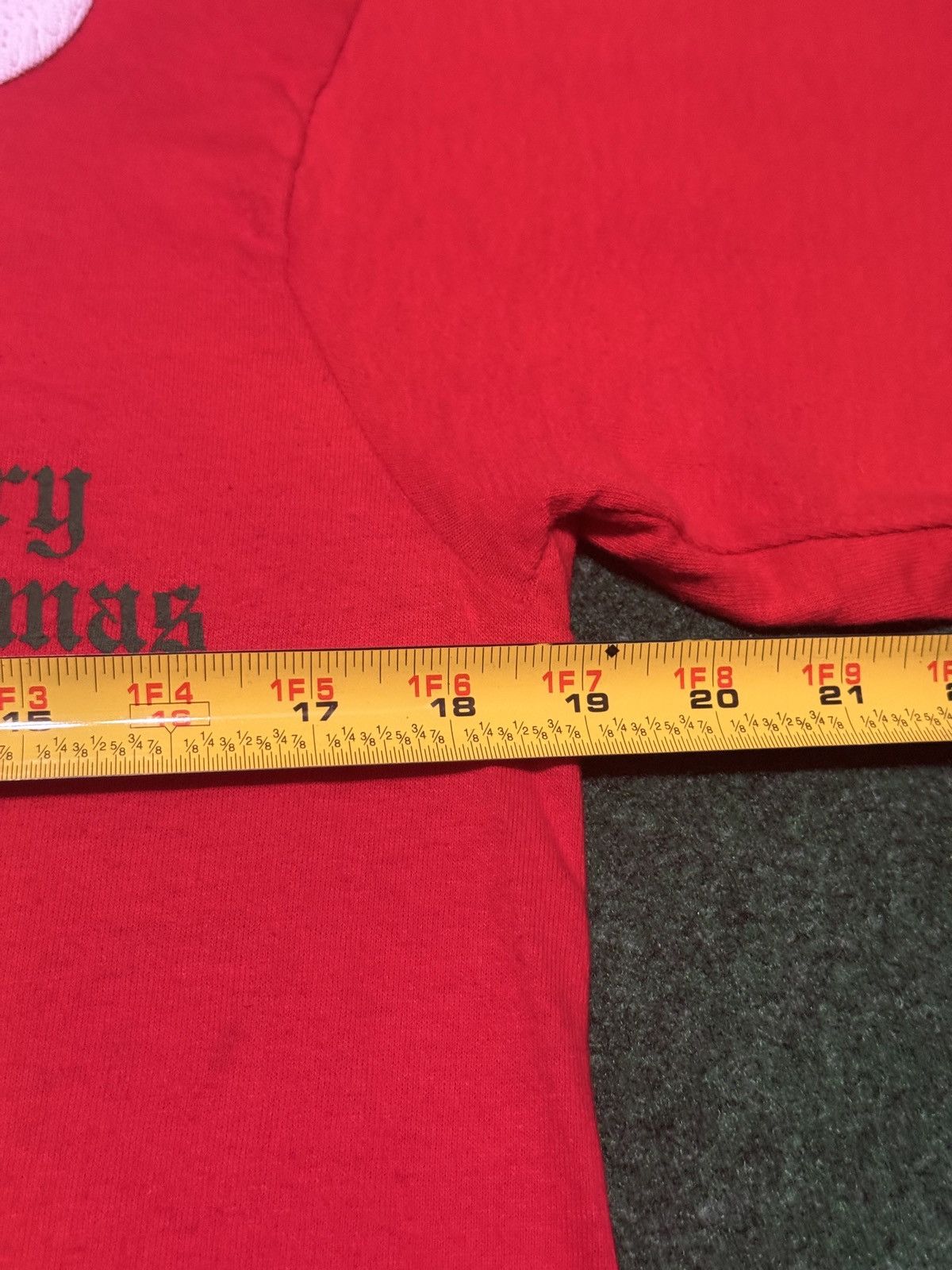 Vintage Vintage 80s 90s Christmas Medium Santa Claus 19x30 T Shirt Size US M / EU 48-50 / 2 - 6 Thumbnail