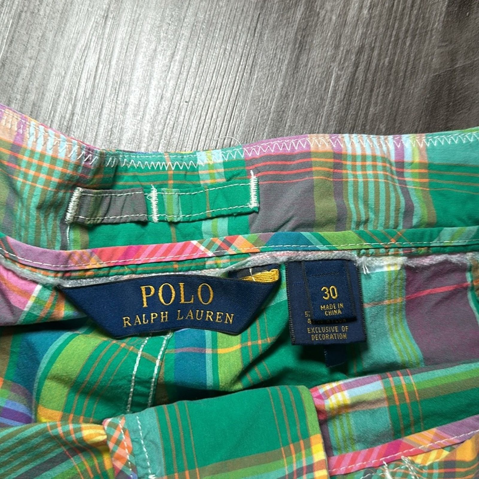 Polo Ralph Lauren Polo Ralph Lauren Plaid Board Shorts - 30 Size US 30 / EU 46 - 7 Thumbnail