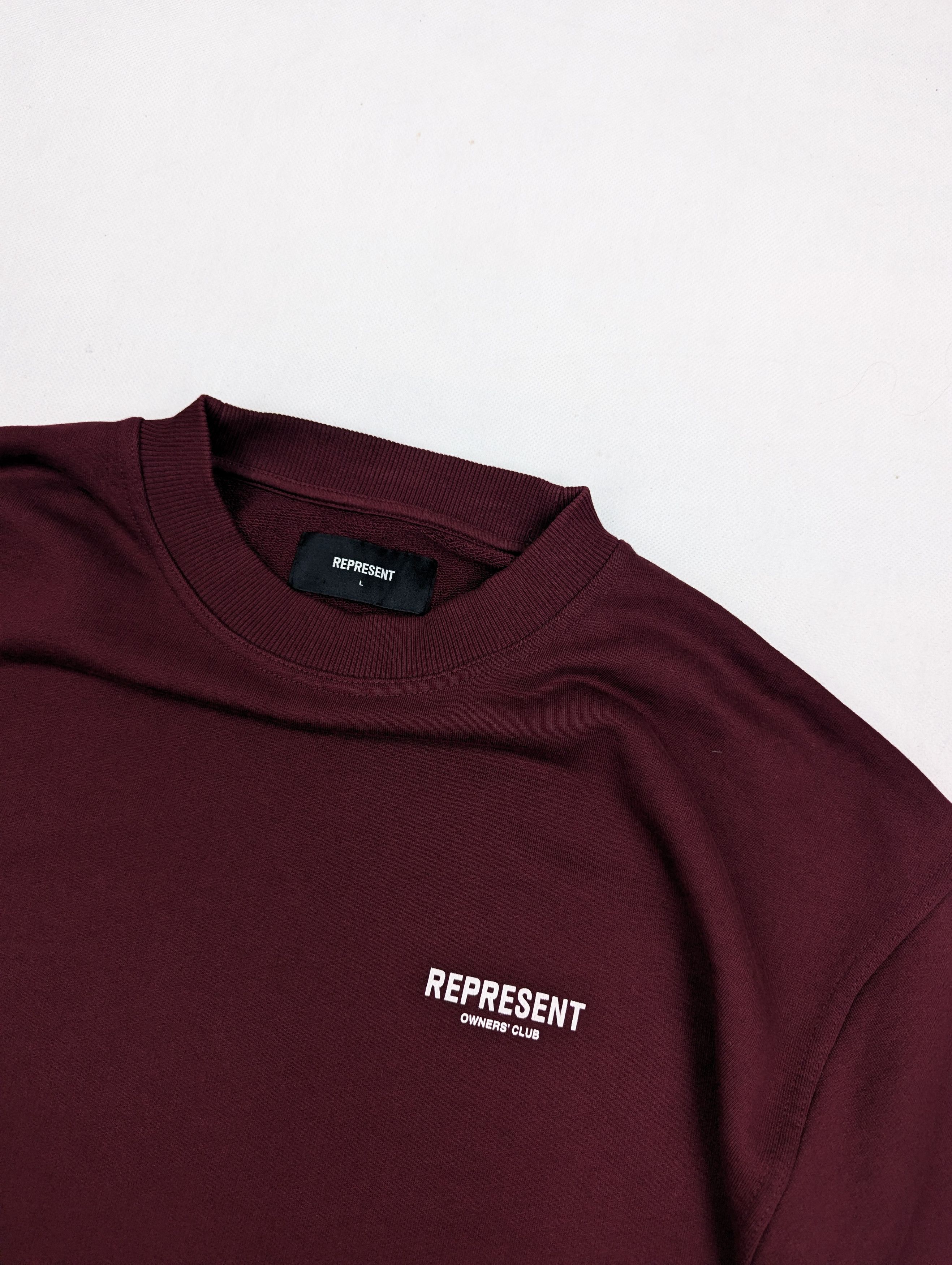 Other Represent burgundy sweatshirt L Size L / US 10 / IT 46 - 3 Thumbnail