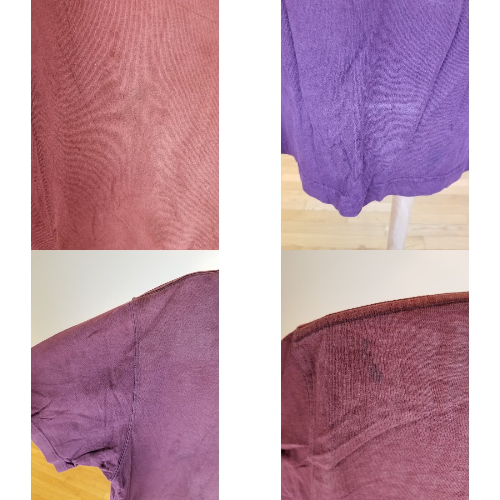Carhartt VINTAGE Carhartt T-Shirt One Pocket Gradient Sun Faded Distressed Trashed L Red Cotton Short Sleeve Crew Neck Men Size US L / EU 52-54 / 3 - 8 Thumbnail