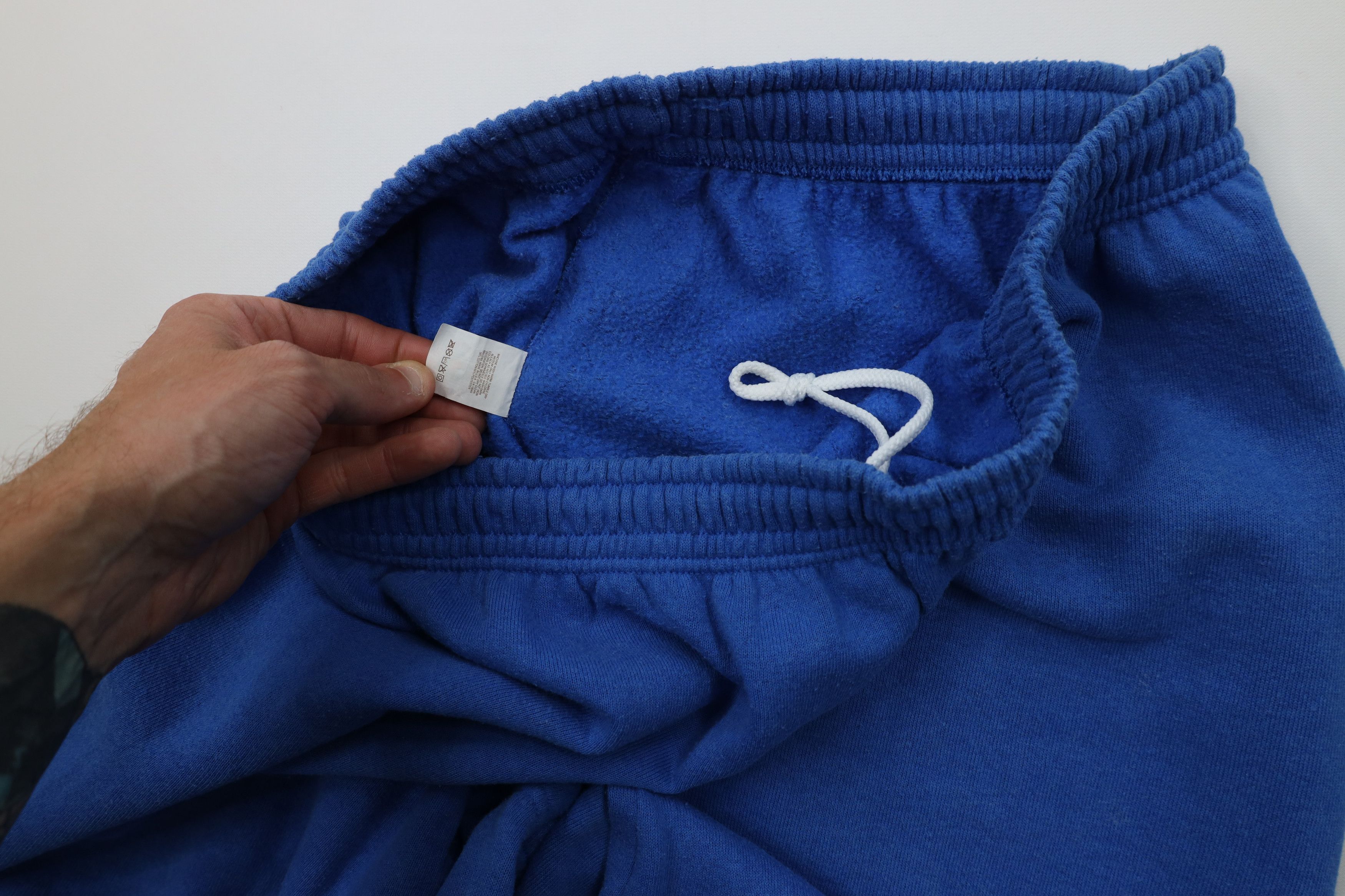 Vintage Vintage 90s Streetwear Sweatpants Joggers Royal Blue USA Size US 38 / EU 54 - 9 Thumbnail