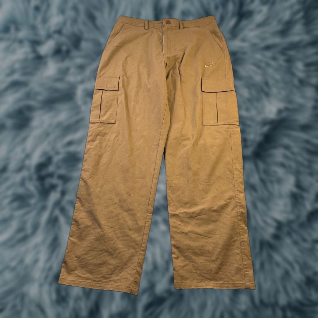 Nike Nike Cargo Pants Mens 32x32 Brown Cargo Pockets Outdoors Utility Ripstop Size US 32 / EU 48 - 1 Thumbnail