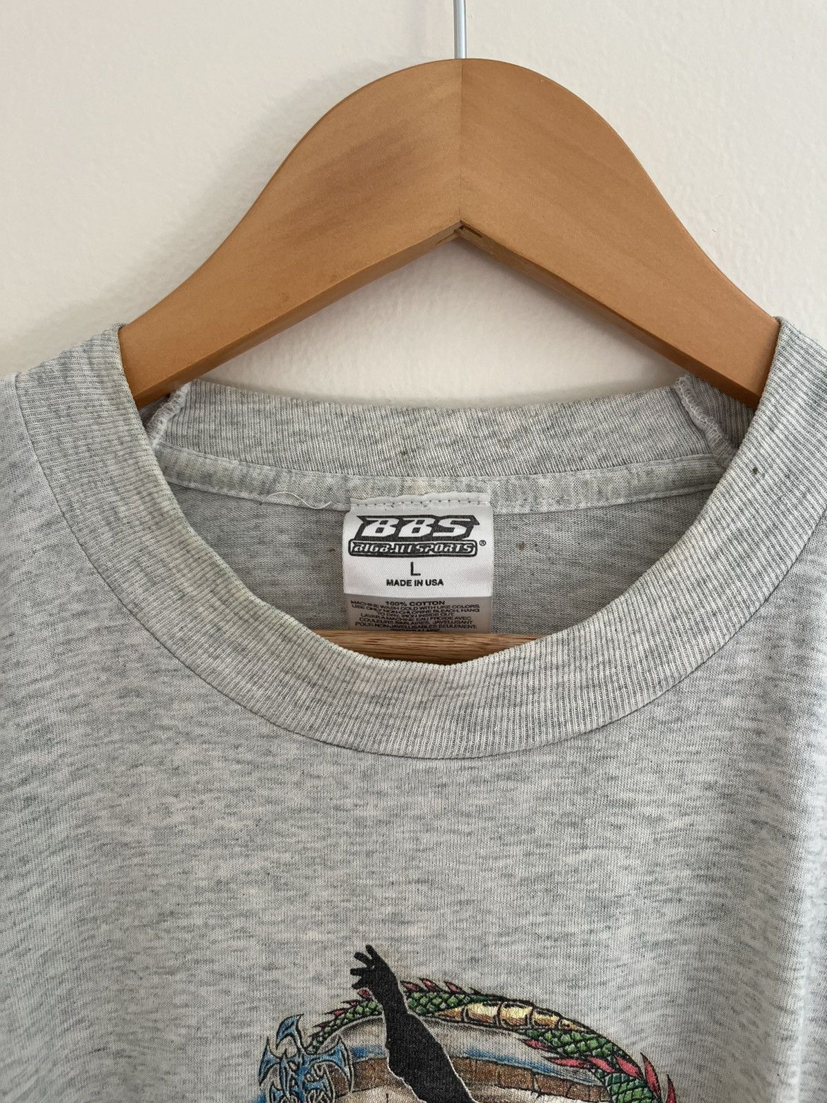 Hook-Ups × Vintage Vintage 90’s BBS Big Ball Sports Skateboards Thrashed LS Size US L / EU 52-54 / 3 - 7 Thumbnail