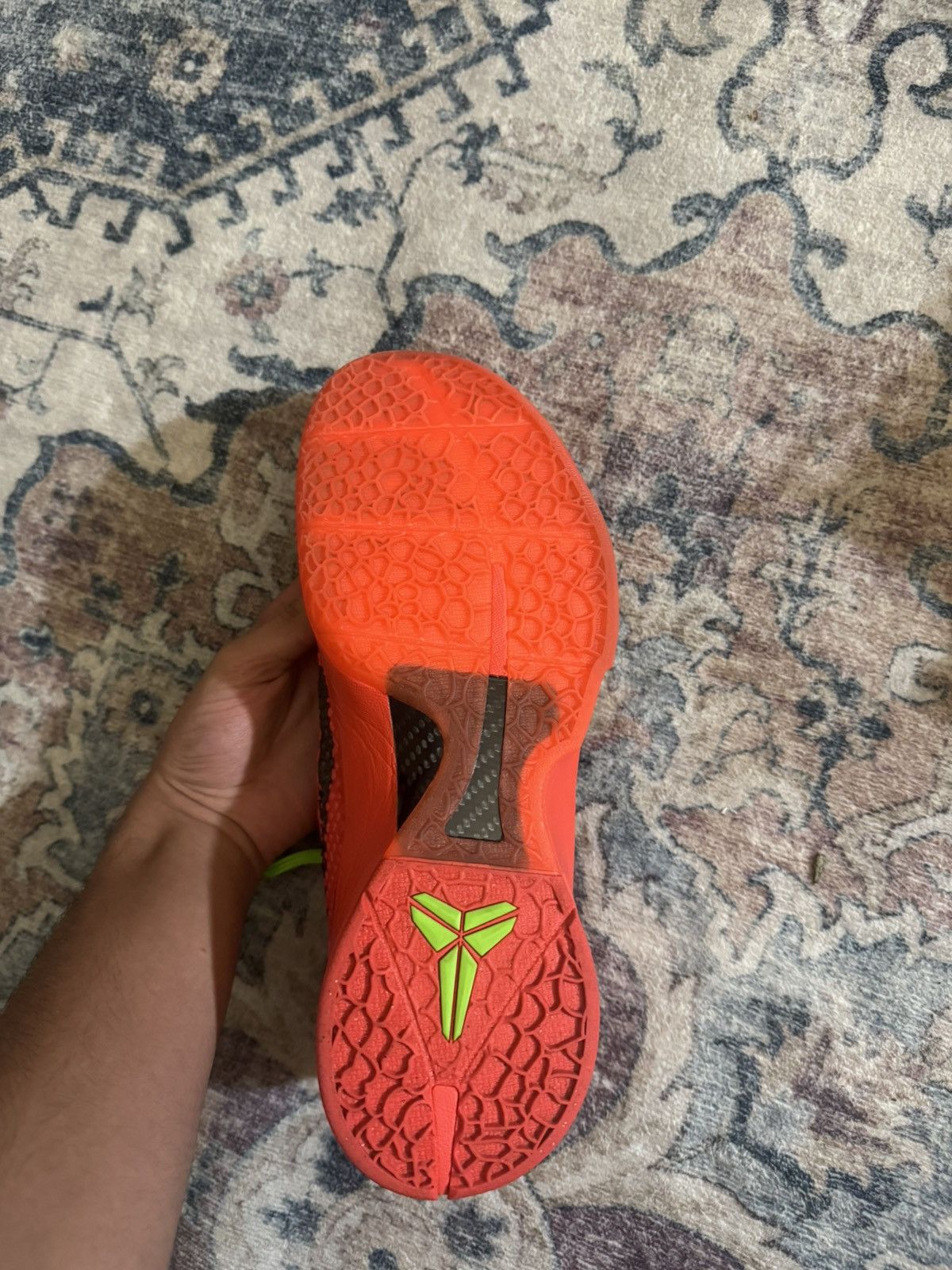 Nike Kobe 6 reverse grinches size 12 Size US 12 / EU 45 - 6 Thumbnail