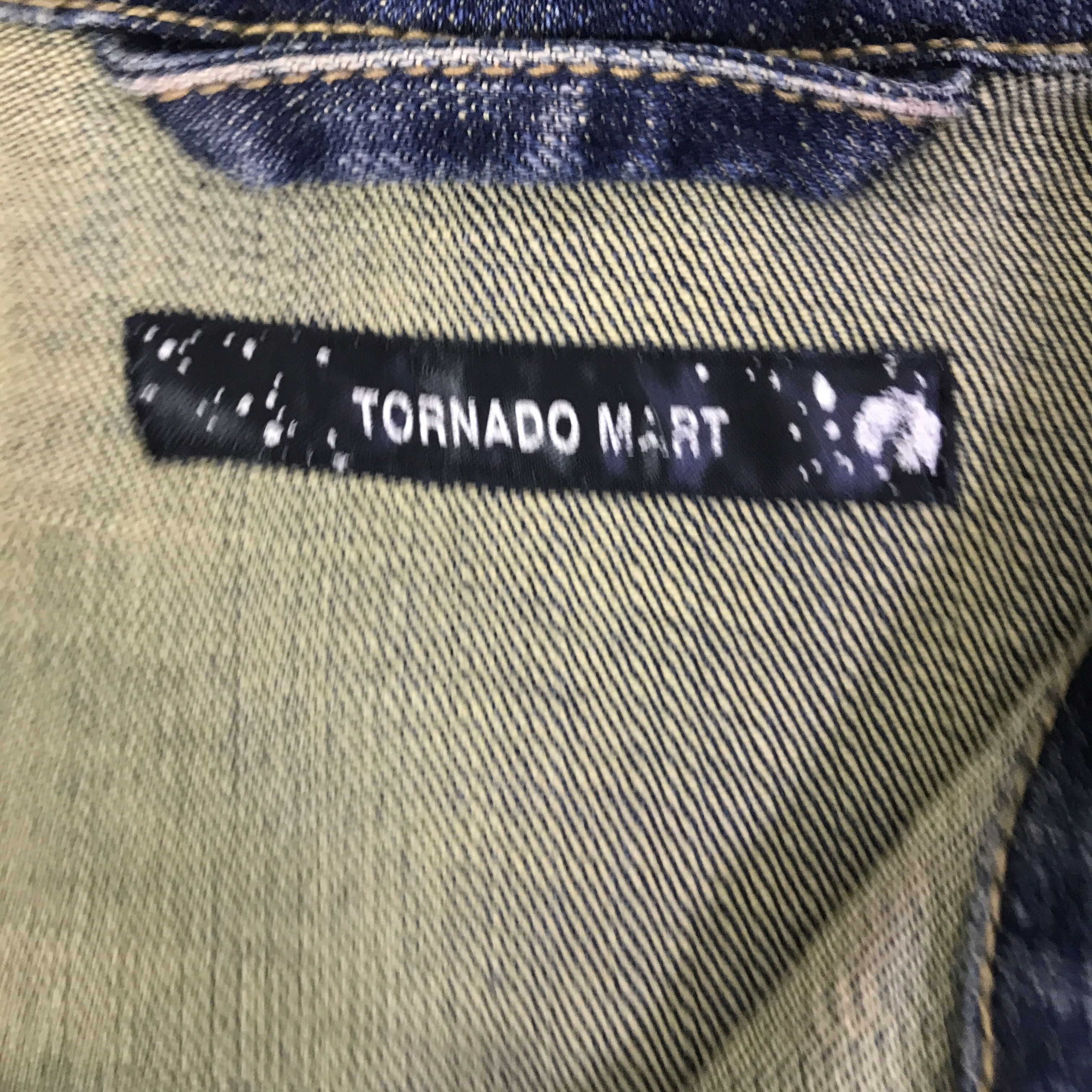 Tornado Mart GOTHIC STYLE TORNADO MART DENIM JACKET K78B9 Size US M / EU 48-50 / 2 - 8 Thumbnail