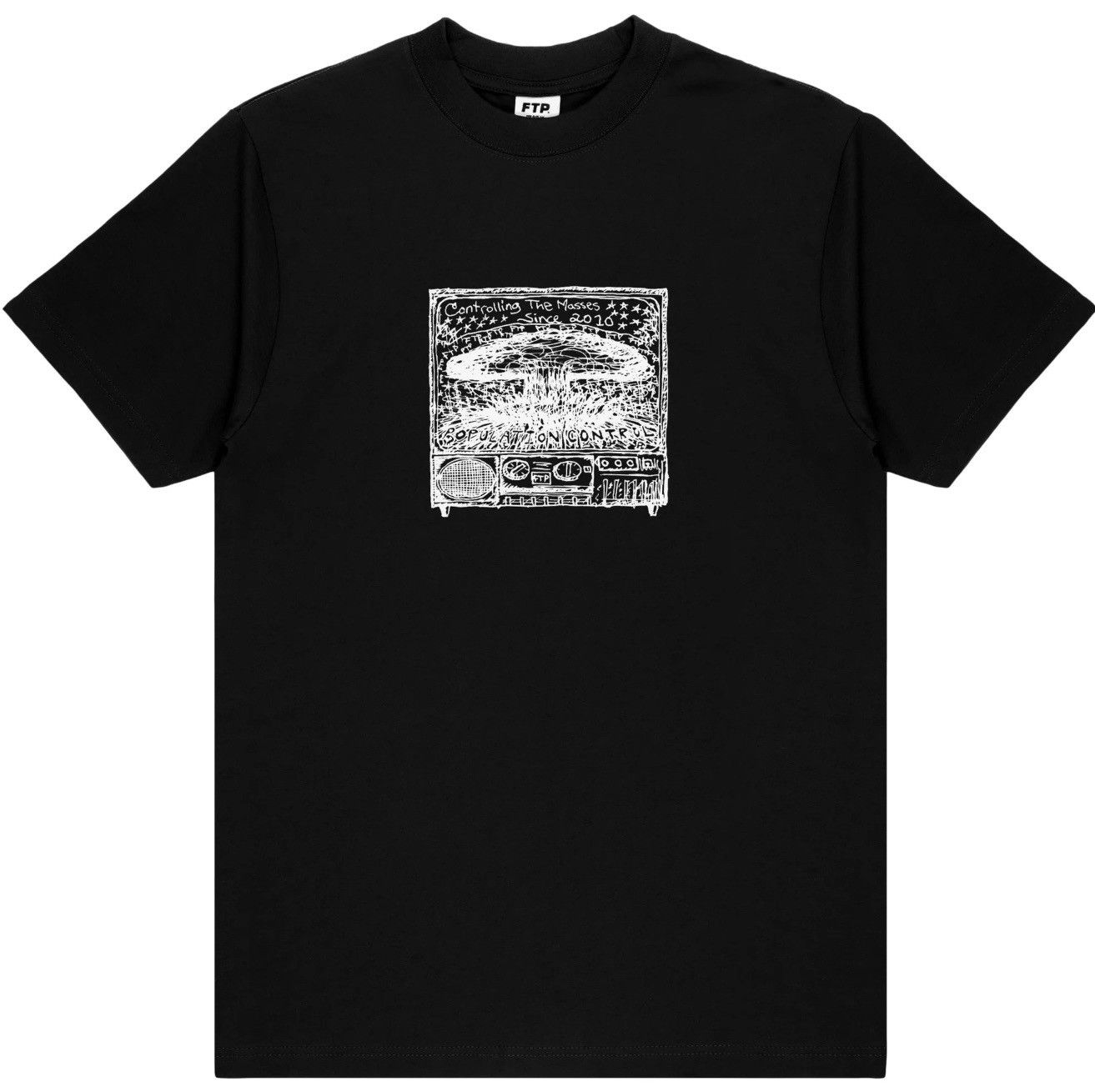 Fuck The Population FTP Population Control tee(Black) Size US L / EU 52-54 / 3 - 1 Thumbnail