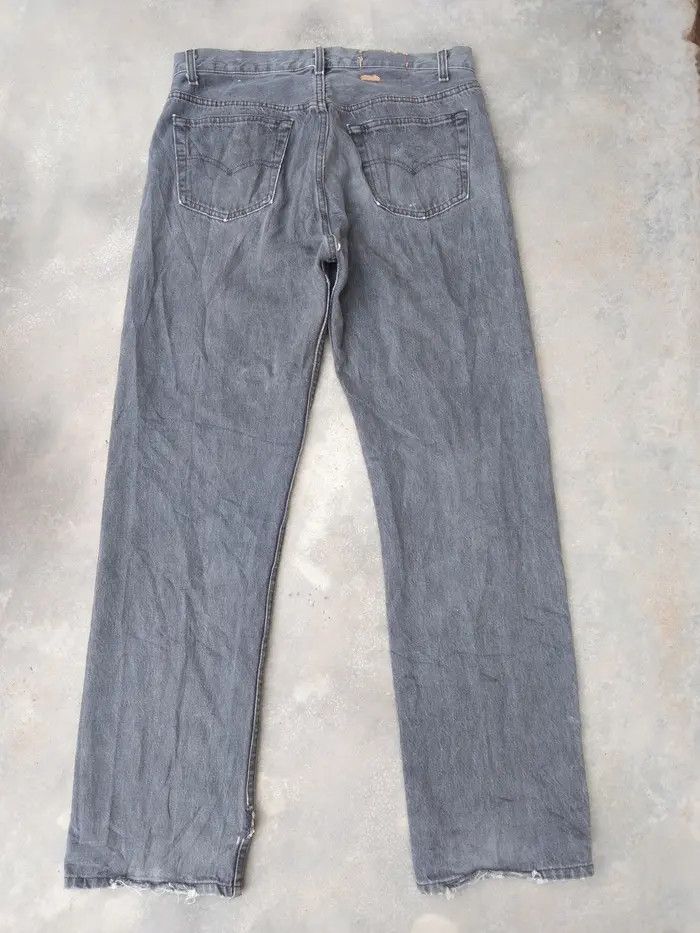 Levi's × Vintage 80s Vintage Levis 501 Made In USA Distressed Jeans 34x32 Size US 34 / EU 50 - 2 Thumbnail