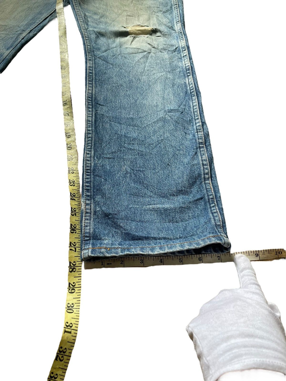 Vintage Vintage Wrangler Bluebell 60s Straight Fit Jeans Size US 32 / EU 48 - 18 Thumbnail
