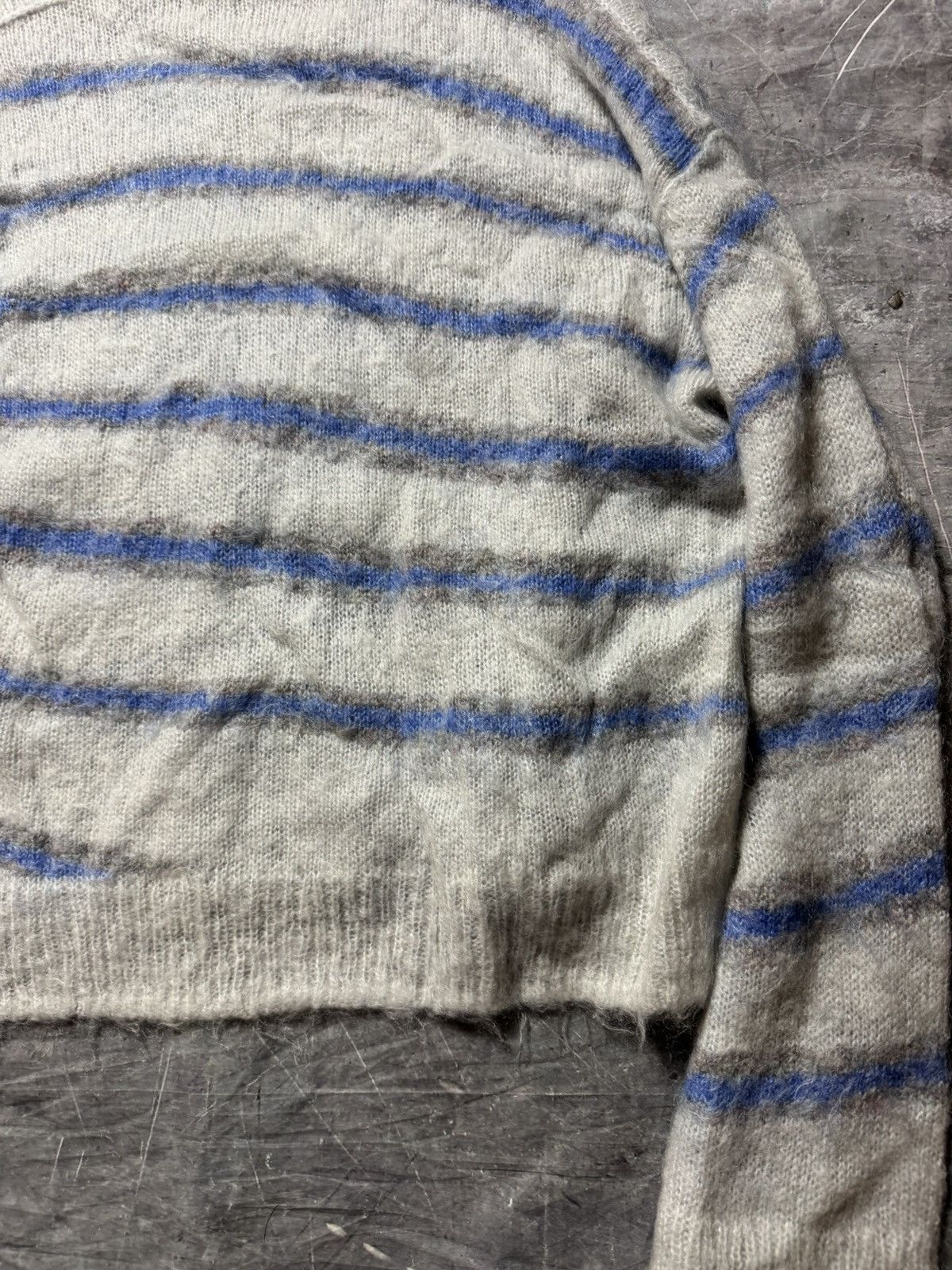 Acne Studios Acne Studios Mohair Striped Sweater Size US XL / EU 56 / 4 - 8 Thumbnail