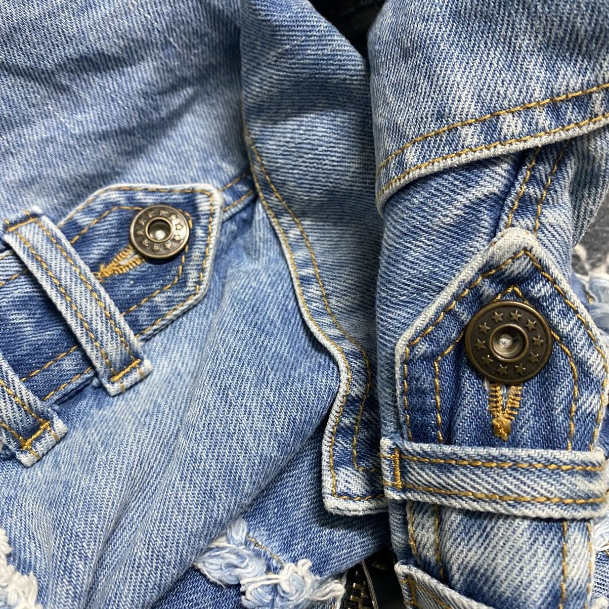 Faith Connexion Faith Connexion Ntmb Belts Denim Jacket Size XS / US 0-2 / IT 36-38 - 23 Thumbnail