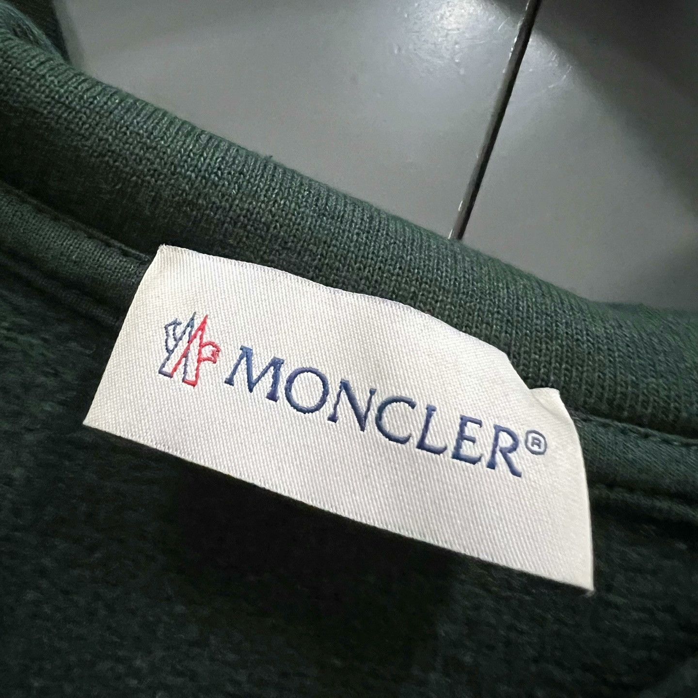 Moncler Moncler Green Logo Hoodie XS Size US XS / EU 42 / 0 - 3 Thumbnail